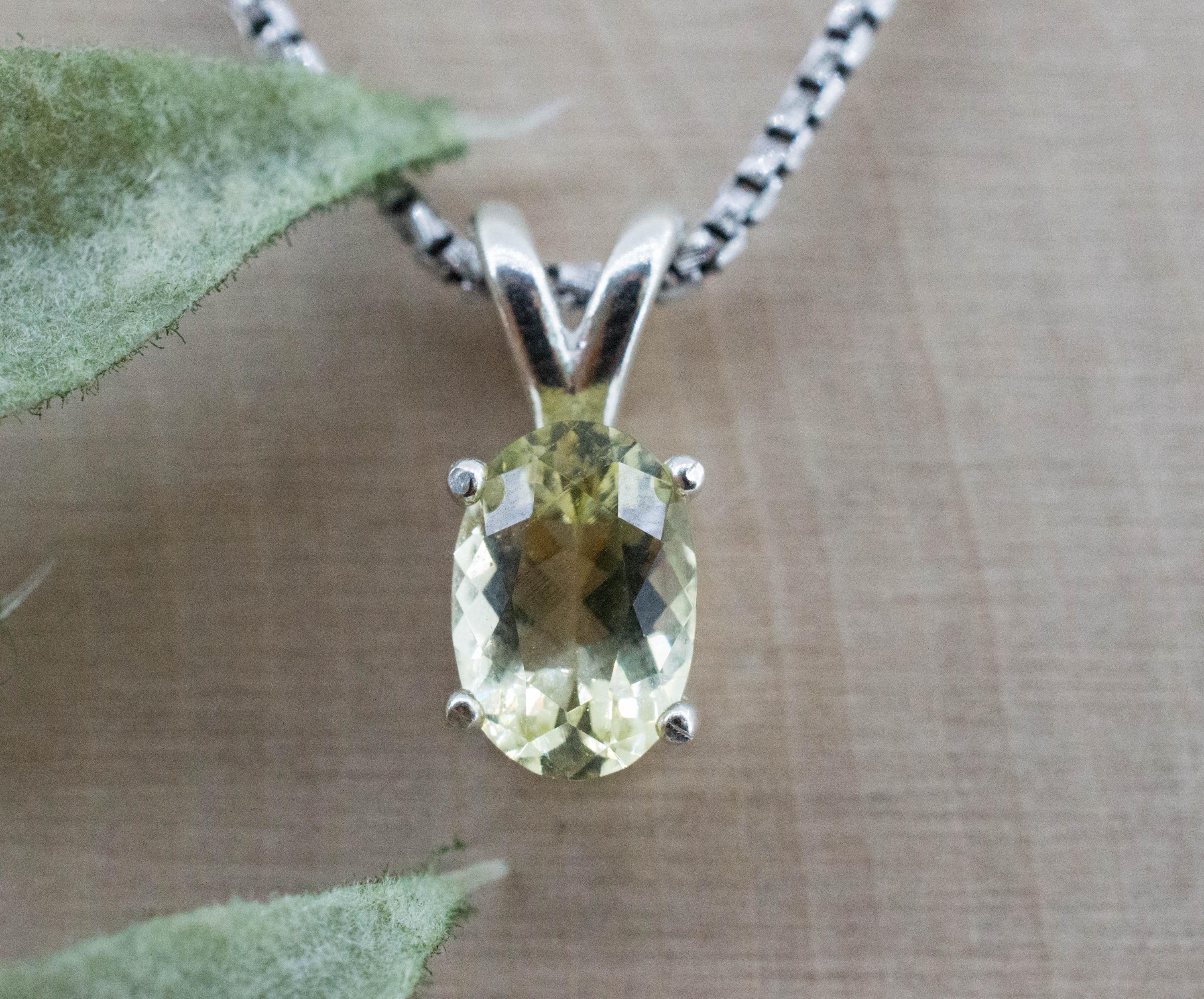 Heliodor Pendant, Natural Untreated Ukraine Golden Beryl; 1.720cts - Mark Oliver Gems