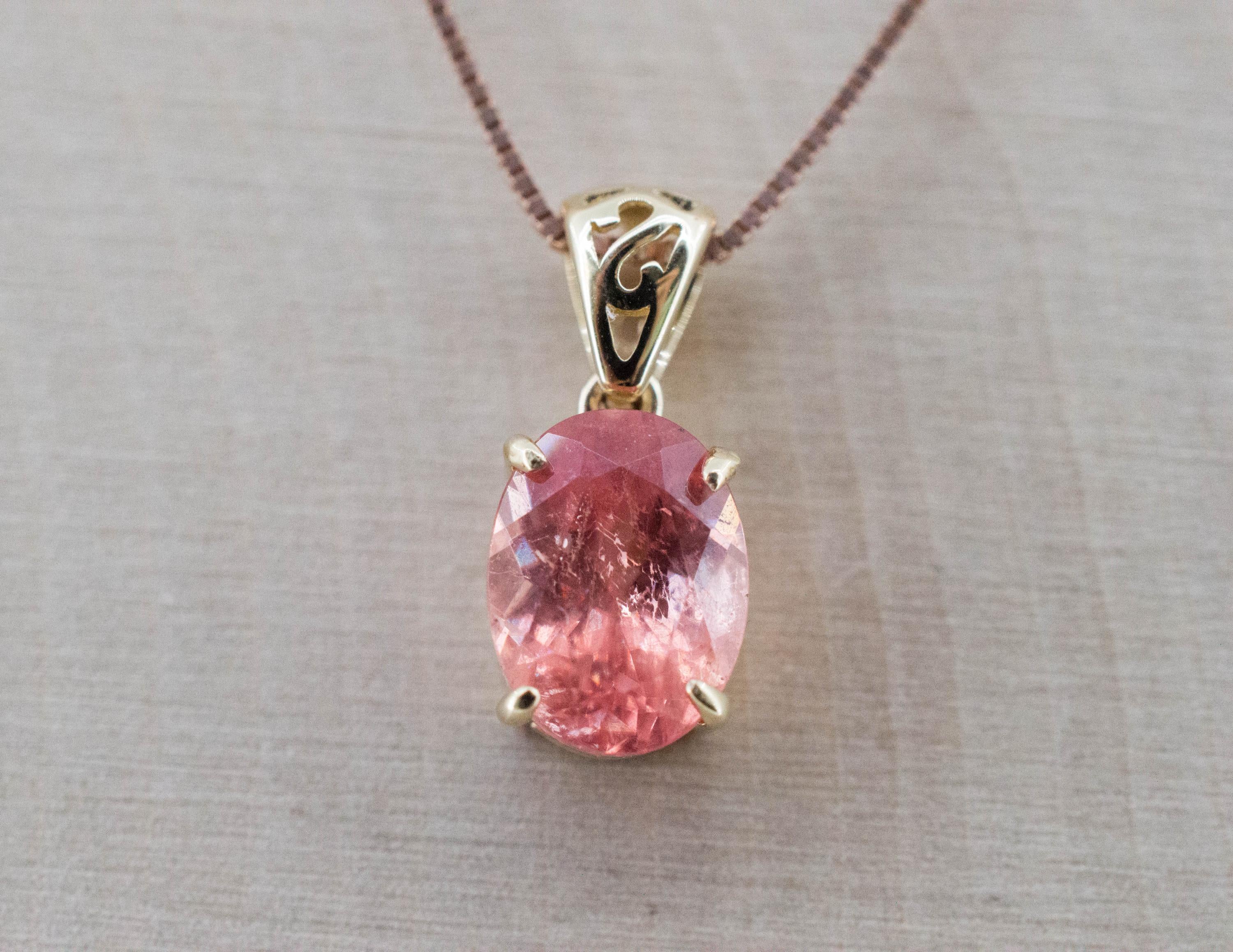 Rhodochrosite Pendant; Natural Untreated USA Sweet Home Rhodochrosite; 1.520cts - Mark Oliver Gems