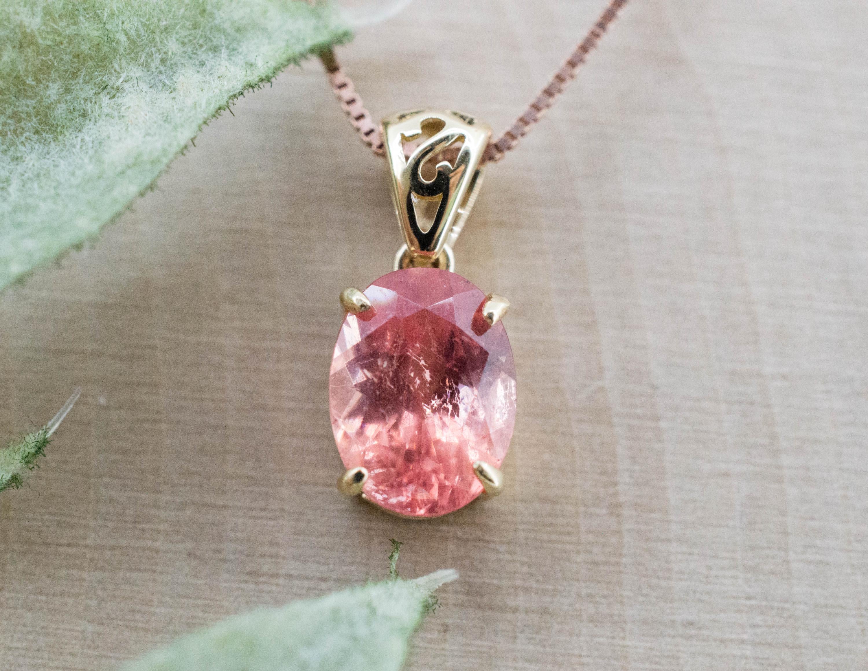 Rhodochrosite Pendant; Natural Untreated USA Sweet Home Rhodochrosite; 1.520cts - Mark Oliver Gems