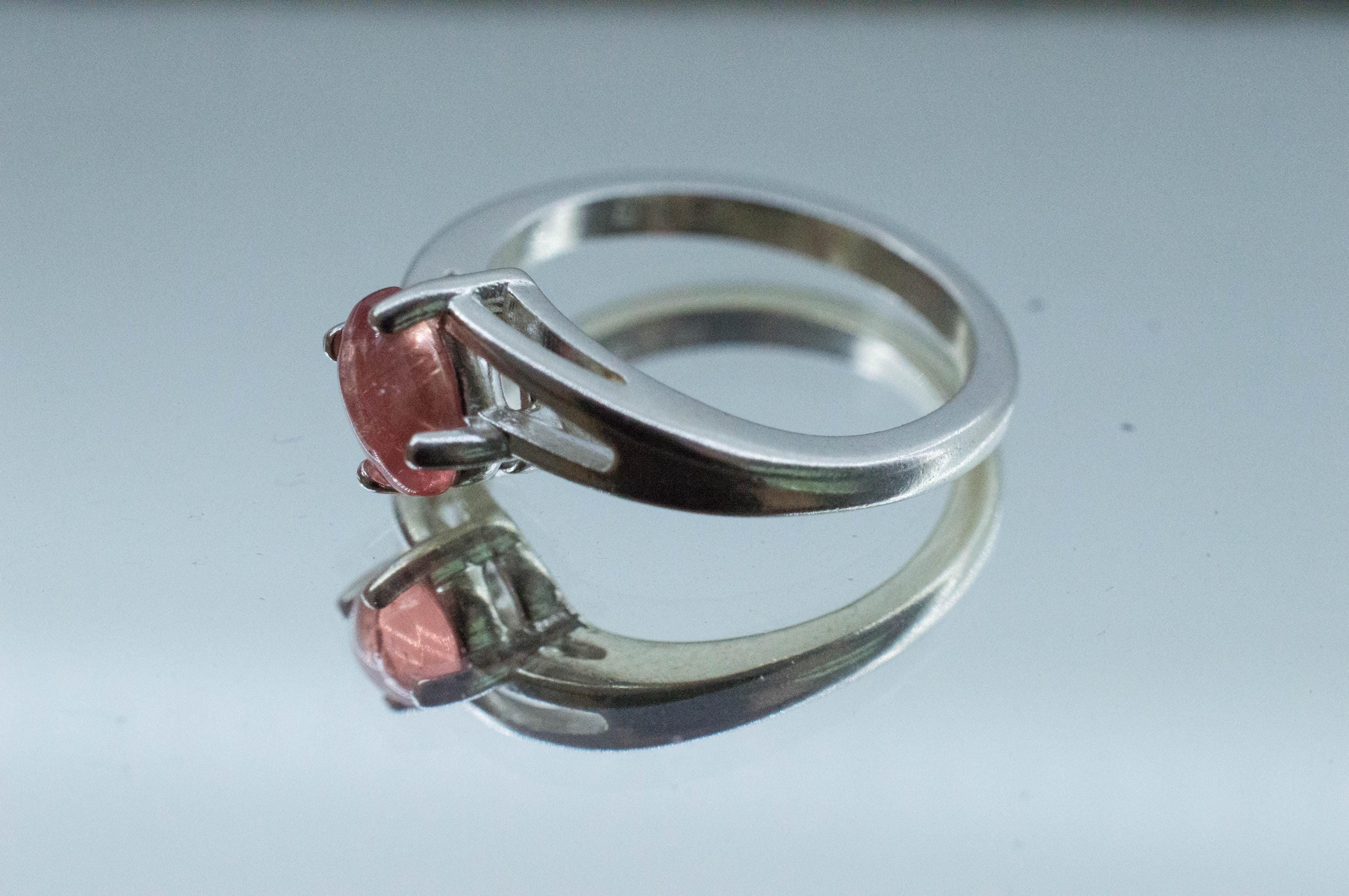 Rhodochrosite Ring, Natural Untreated USA Sweet Home Rhodochrosite; 1.015cts - Mark Oliver Gems