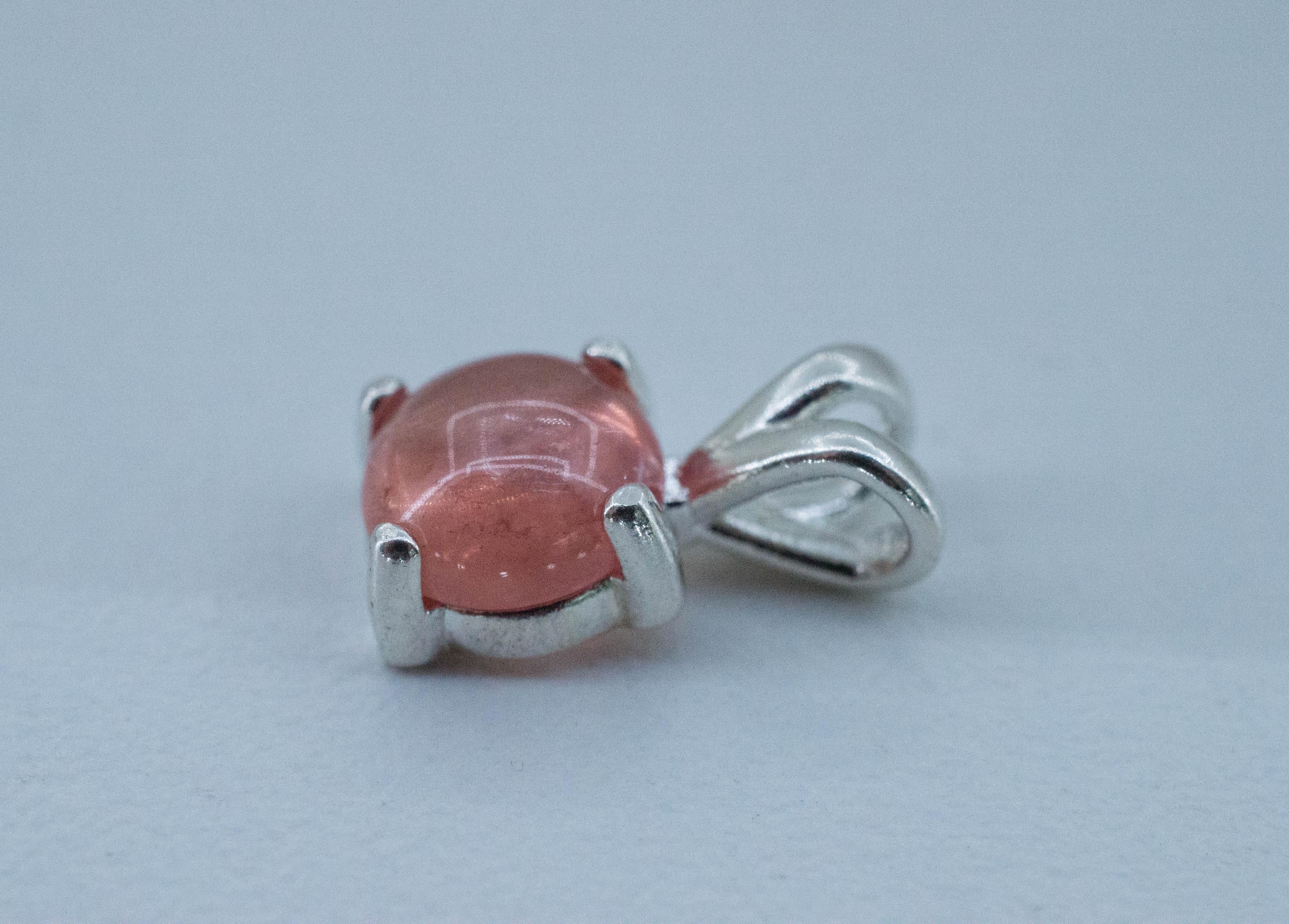 Rhodochrosite Pendant; Natural Untreated USA Sweet Home Rhodochrosite; 2.230cts - Mark Oliver Gems