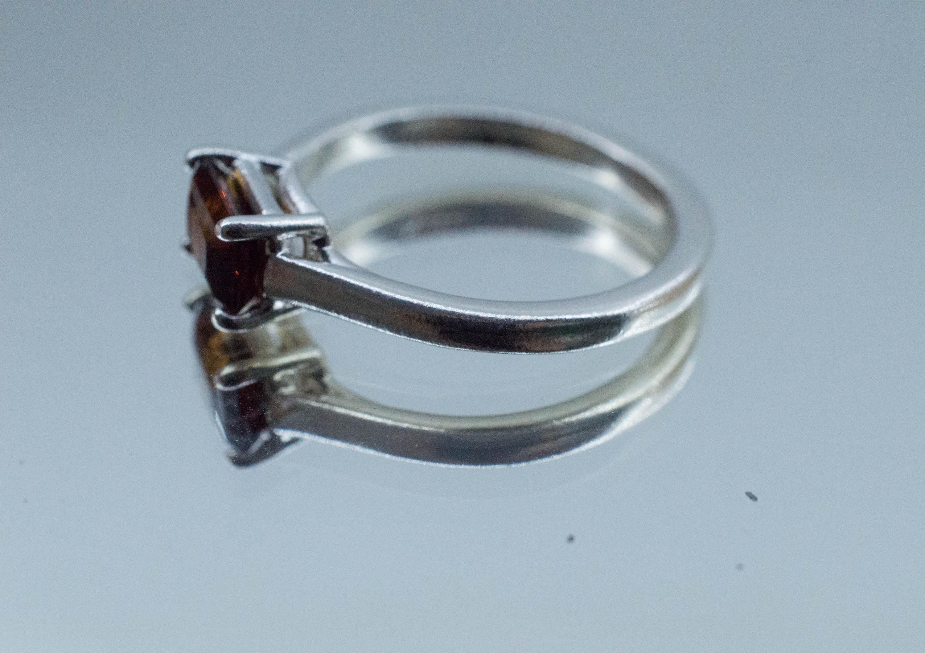Sunset Tourmaline Ring; Natural Untreated Tanzania Tourmaline; 0.970cts - Mark Oliver Gems