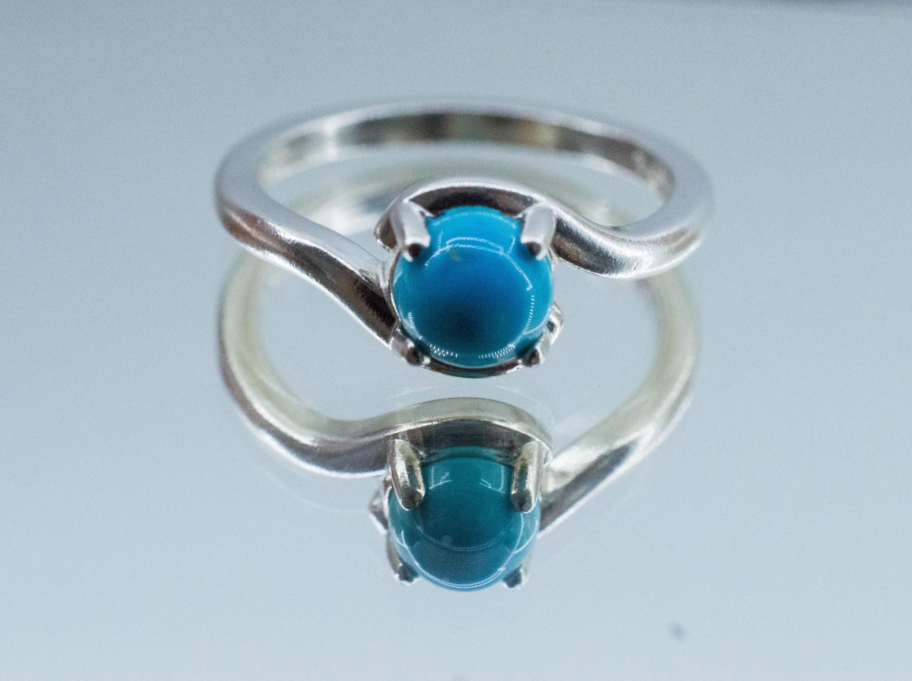Turquoise Ring, Natural Sleeping Beauty Turquoise; 0.905cts - Mark Oliver Gems