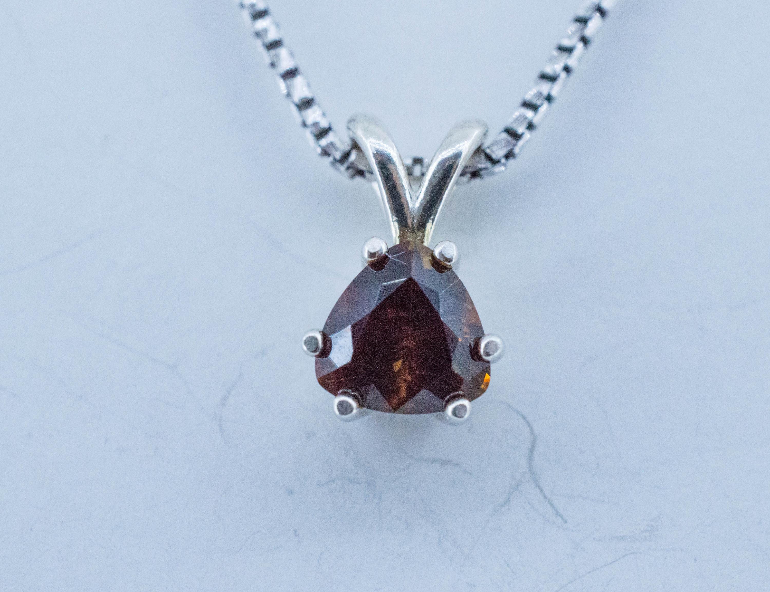 Sunset Tourmaline Pendant; Natural Untreated Tanzania Tourmaline; 1.240cts - Mark Oliver Gems