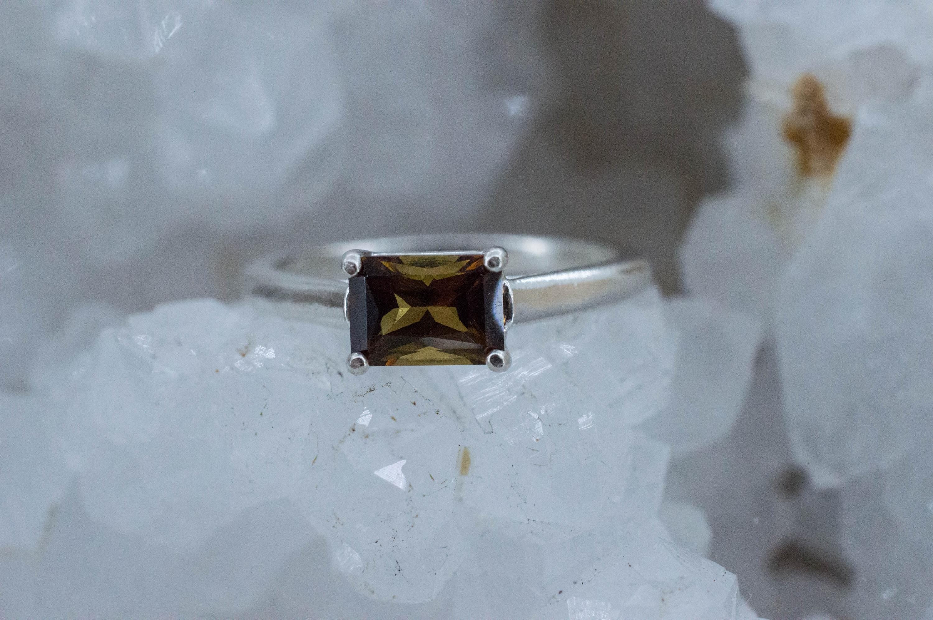 Sunset Tourmaline Ring; Natural Untreated Tanzania Tourmaline; 0.970cts - Mark Oliver Gems