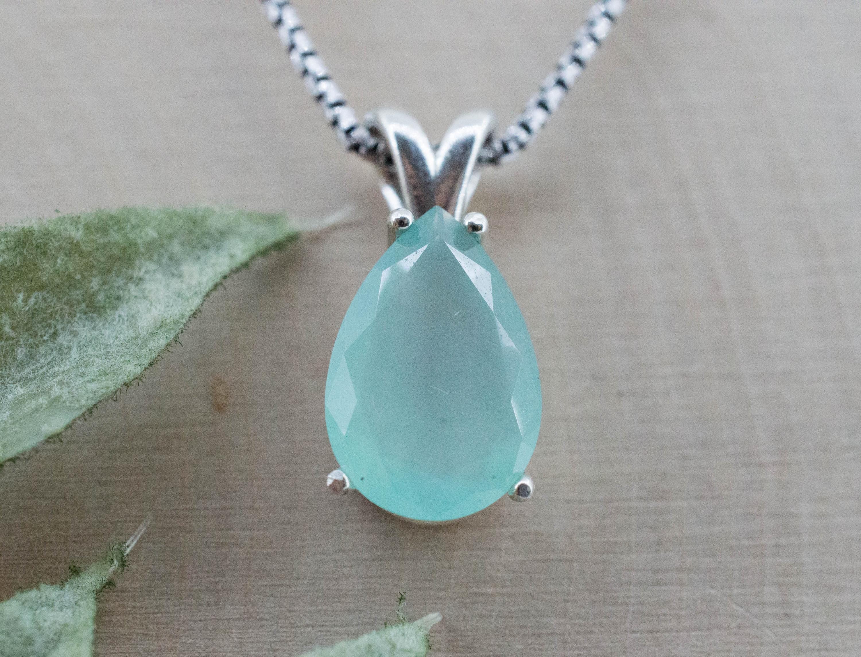 Aquaprase Pendant; Genuine Untreated African Aquaprase™; 2.755cts - Mark Oliver Gems