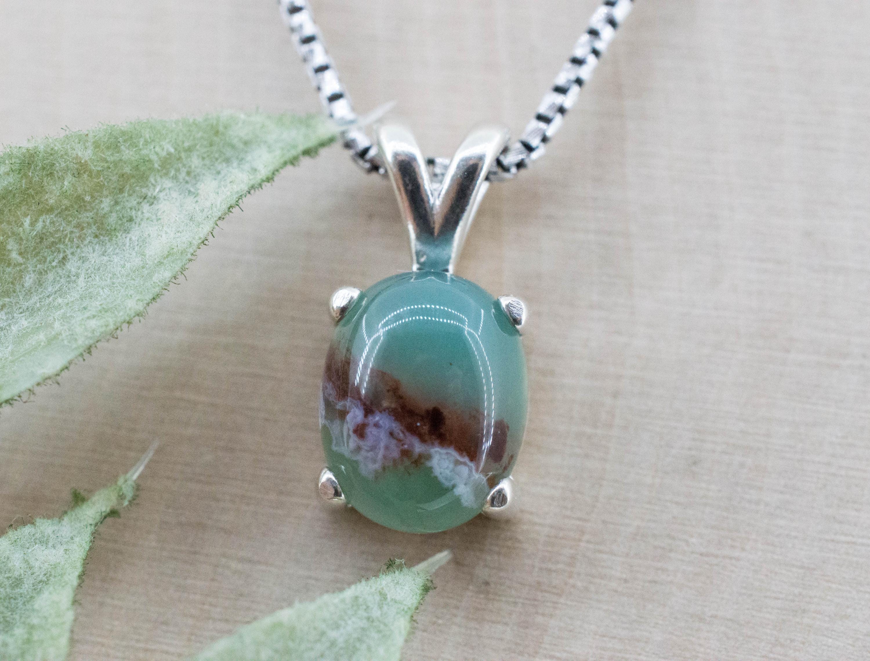 Aquaprase Pendant; Genuine Untreated African Aquaprase™; 3.540cts - Mark Oliver Gems