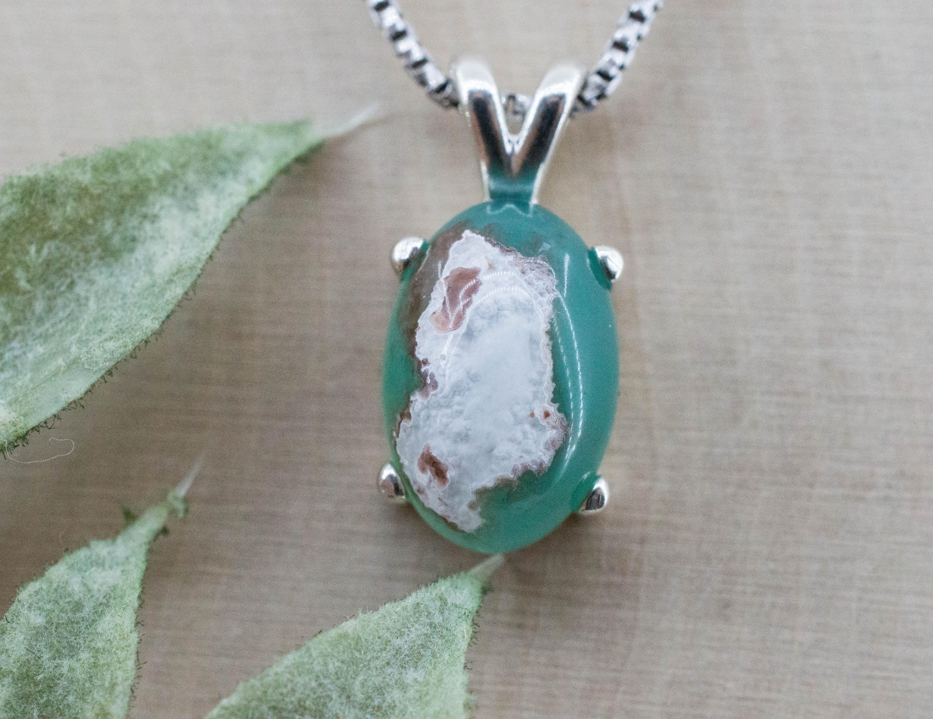 Aquaprase Pendant; Genuine Untreated African Aquaprase™; 6.885cts - Mark Oliver Gems