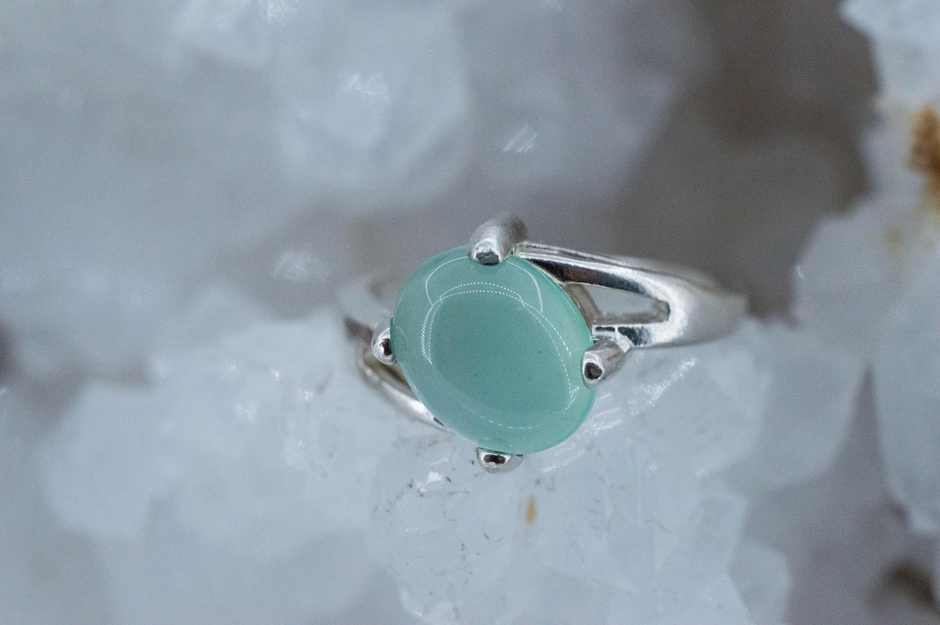 Aquaprase Ring, Natural Untreated African Aquaprase™; 2.345cts - Mark Oliver Gems