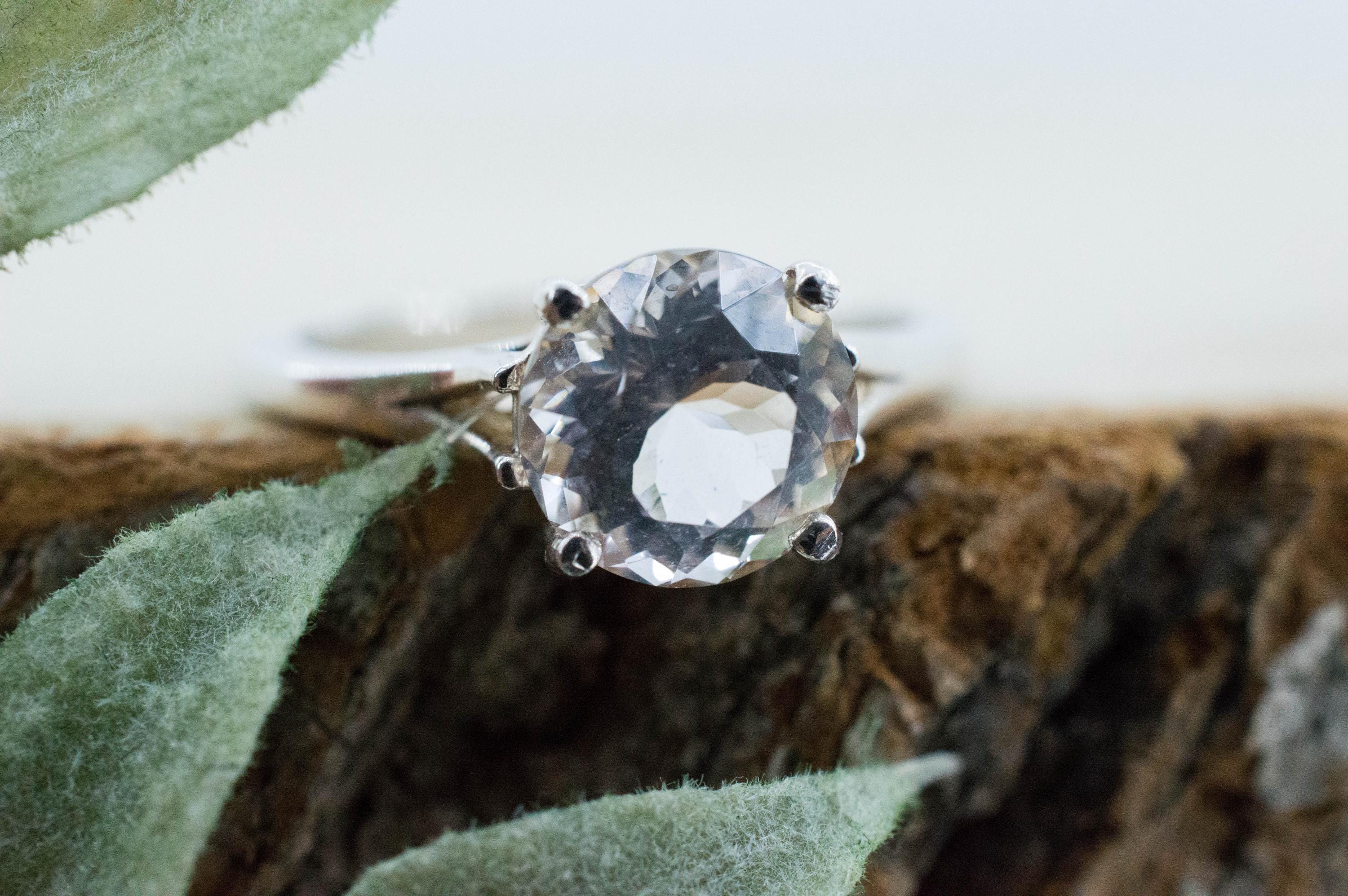 Quartz Ring, Natural Untreated Tanzania Mondo Quartz; 2.070cts - Mark Oliver Gems