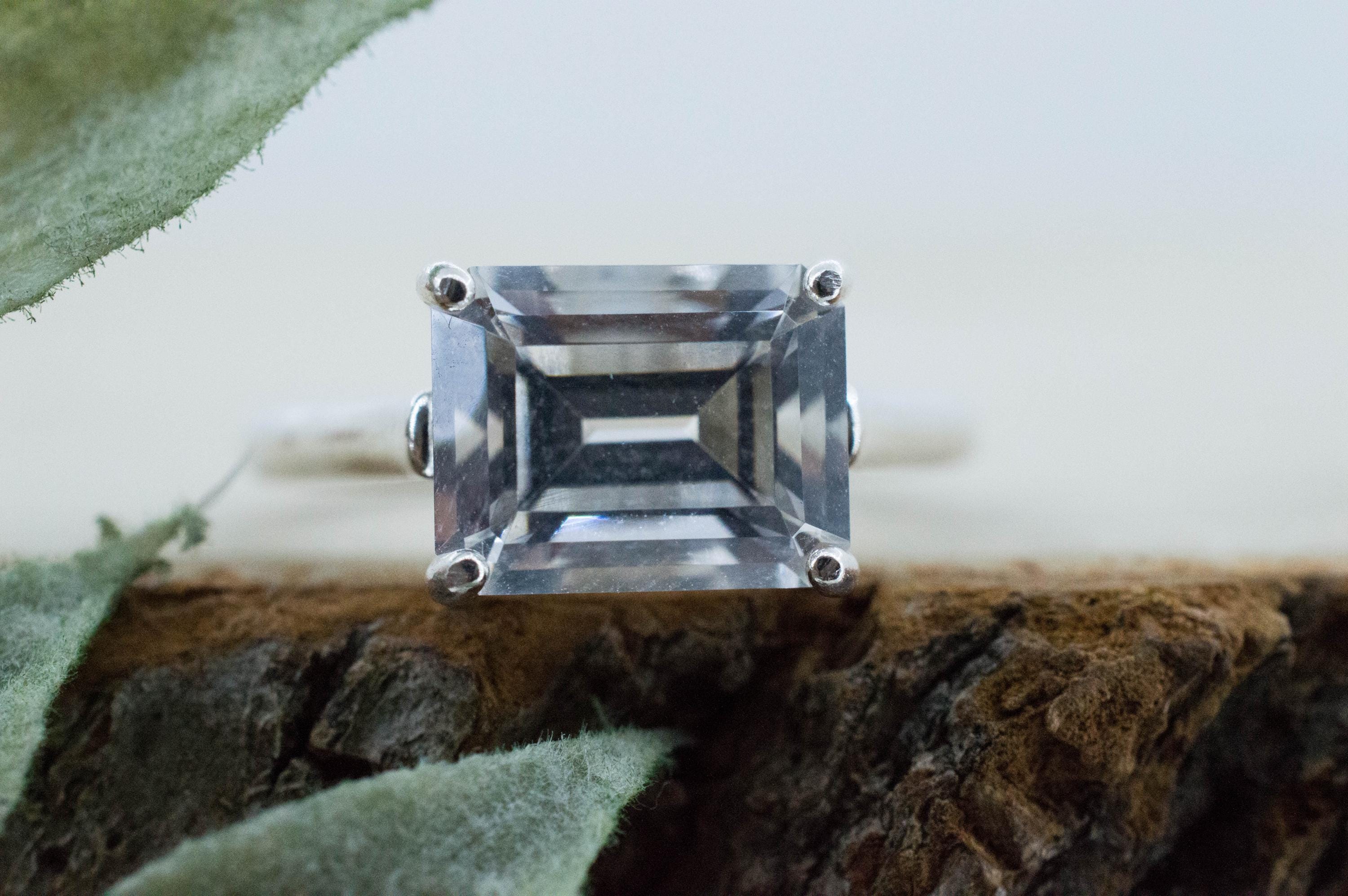 Quartz Ring, Natural Untreated Tanzania Mondo Quartz; 3.105cts - Mark Oliver Gems