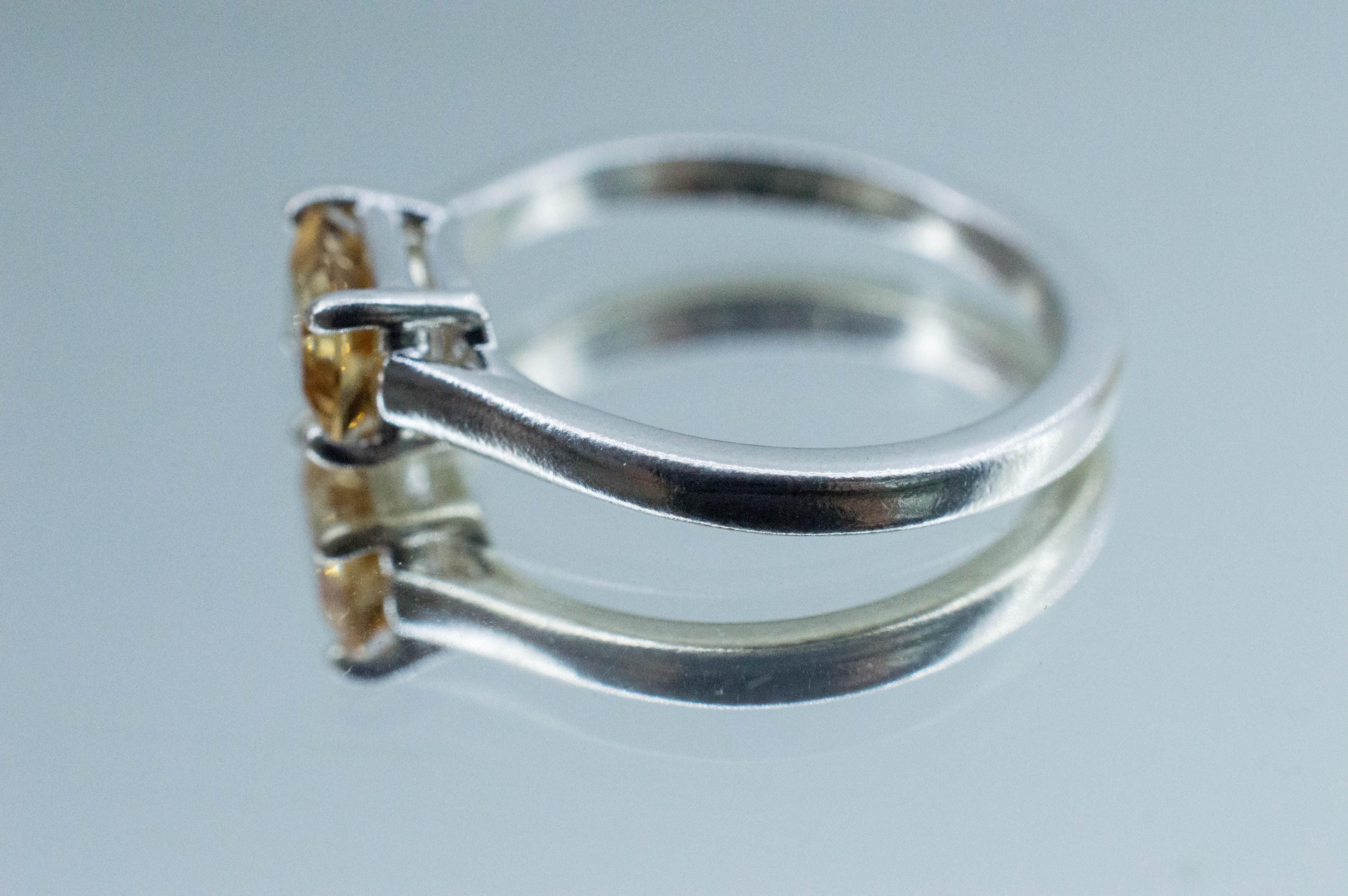 Imperial Topaz Ring, Natural Untreated Brazilian Topaz; 1.000cts - Mark Oliver Gems