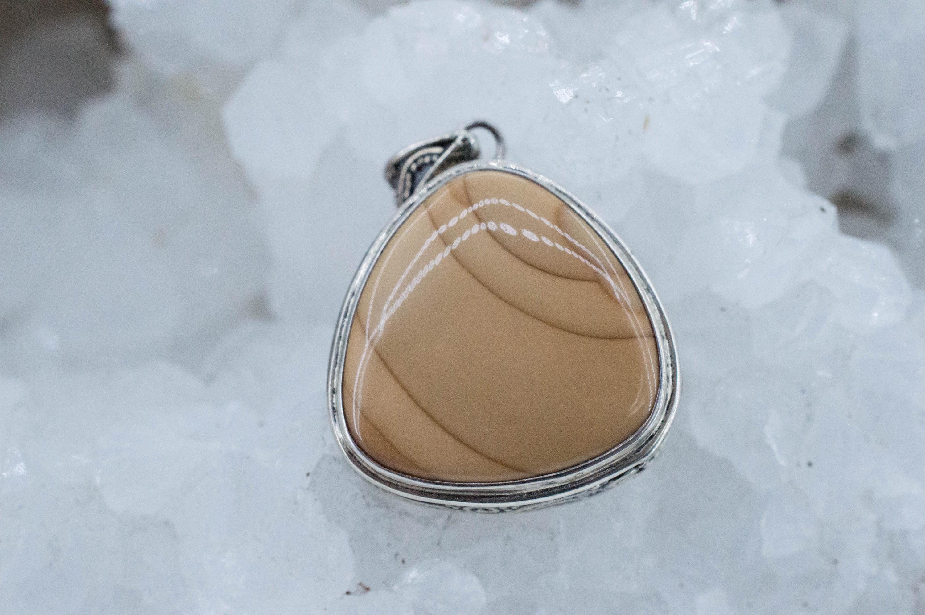 Bruneau Jasper Pendant; Natural Untreated Idaho Jasper - Mark Oliver Gems