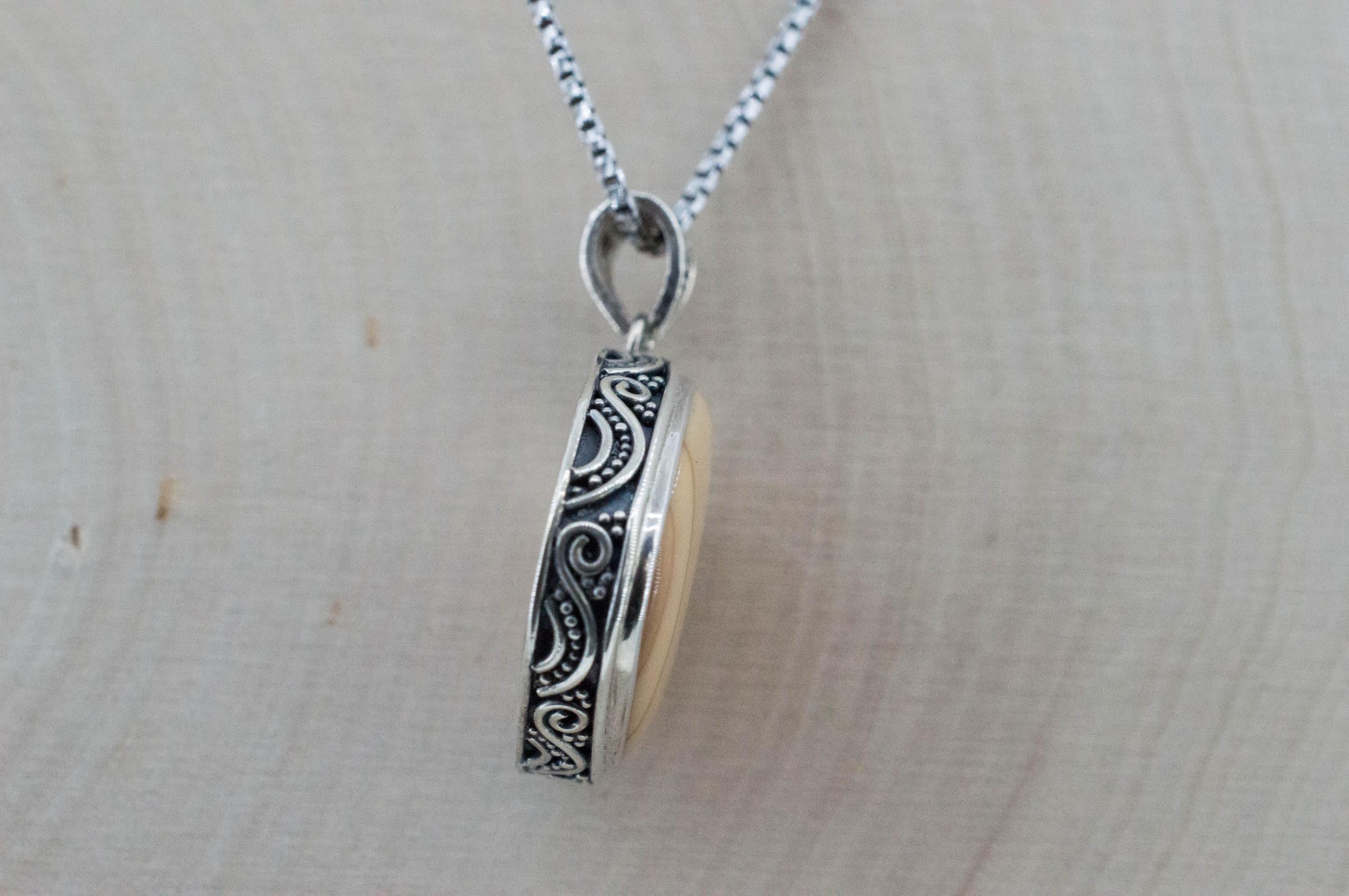 Bruneau Jasper Pendant; Natural Untreated Idaho Jasper - Mark Oliver Gems