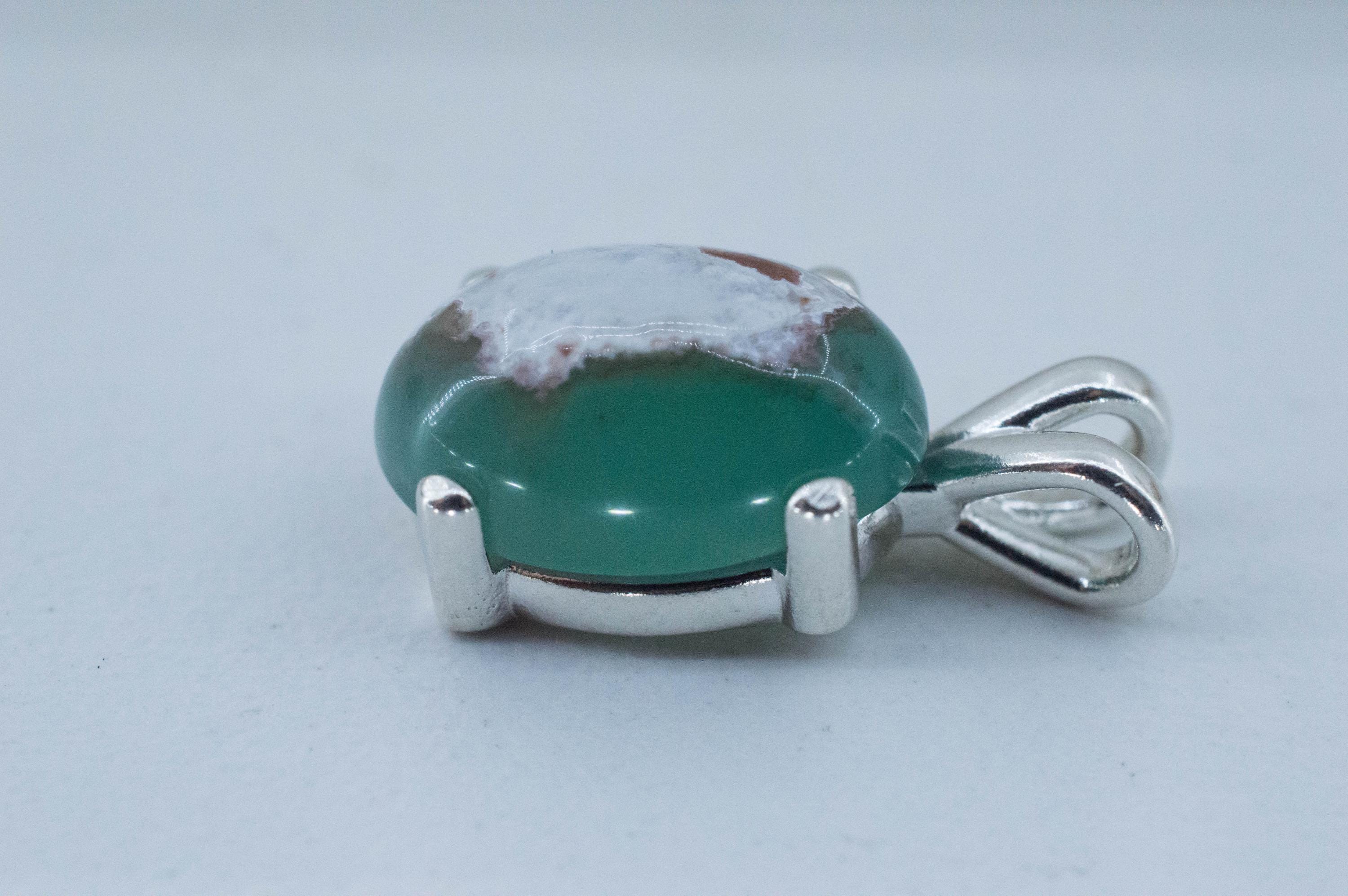 Aquaprase Pendant; Genuine Untreated African Aquaprase™; 6.885cts - Mark Oliver Gems