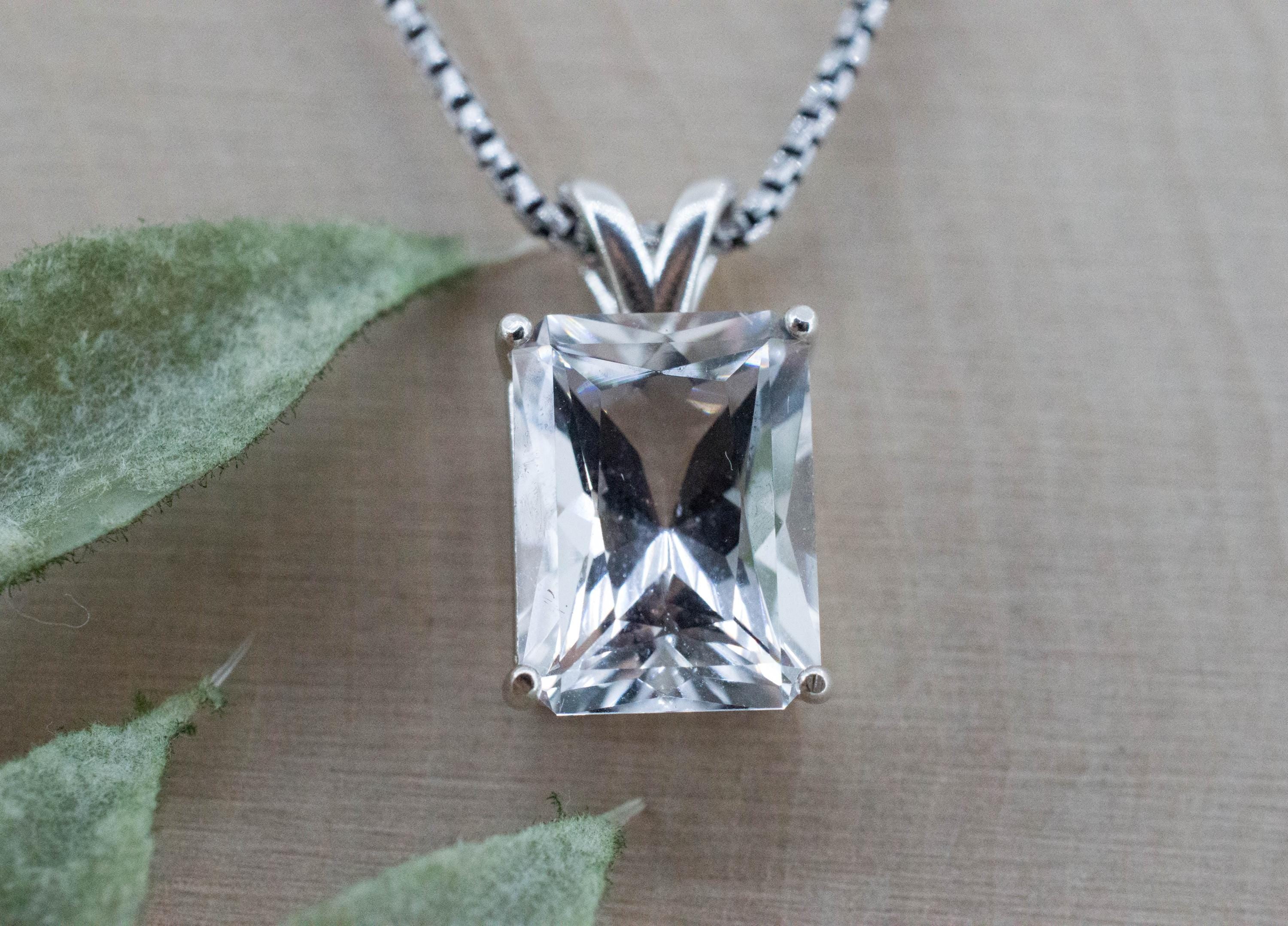 Quartz Pendant, Natural Untreated Tanzania Mondo Quartz; 5.160cts - Mark Oliver Gems