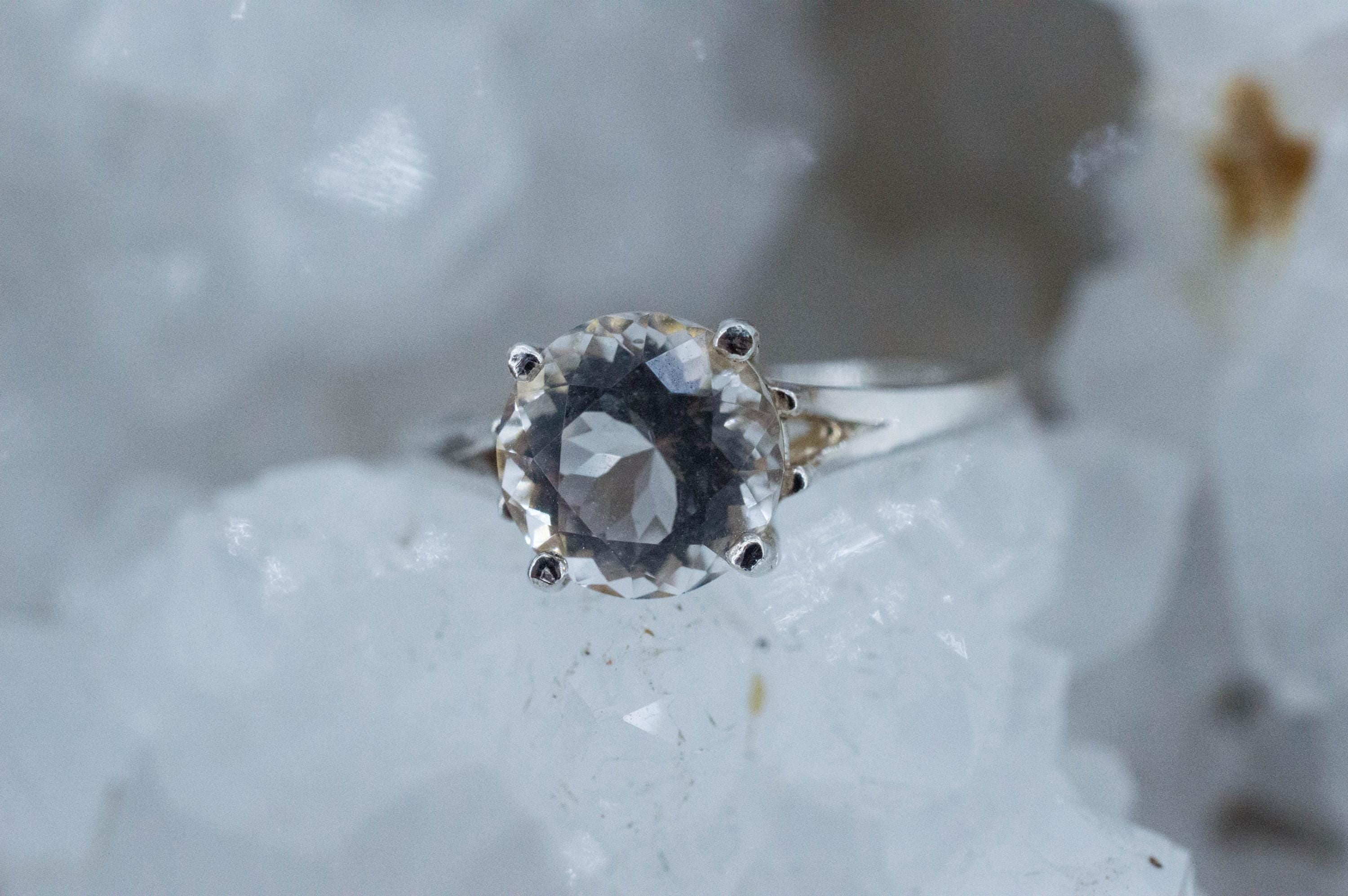 Quartz Ring, Natural Untreated Tanzania Mondo Quartz; 2.070cts - Mark Oliver Gems