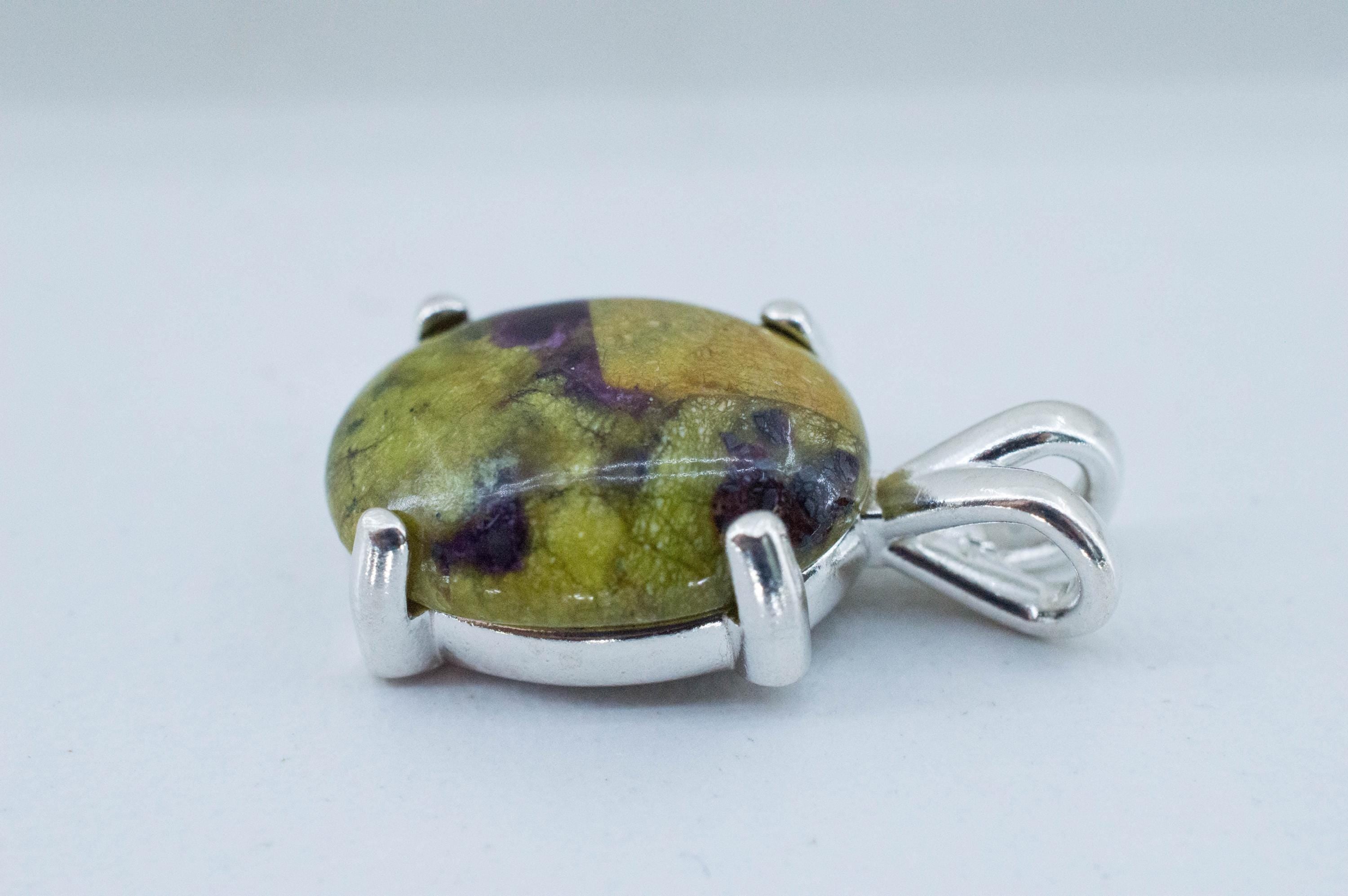 Stichtite Pendant; Natural Untreated Australia Atlantisite; 5.960cts - Mark Oliver Gems