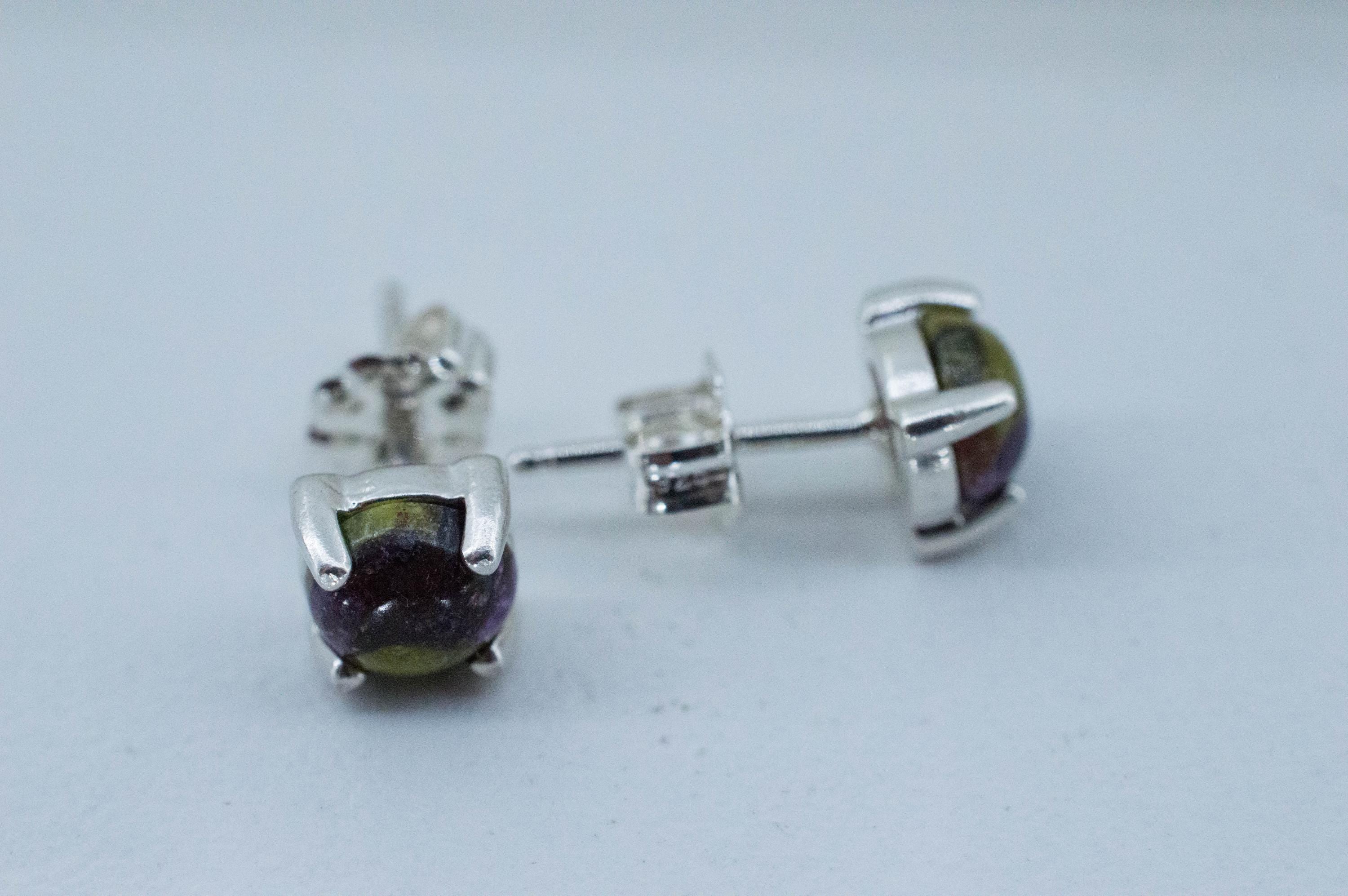 Stichtite Earrings; Genuine Untreated Australian Atlantisite 1.140cts - Mark Oliver Gems