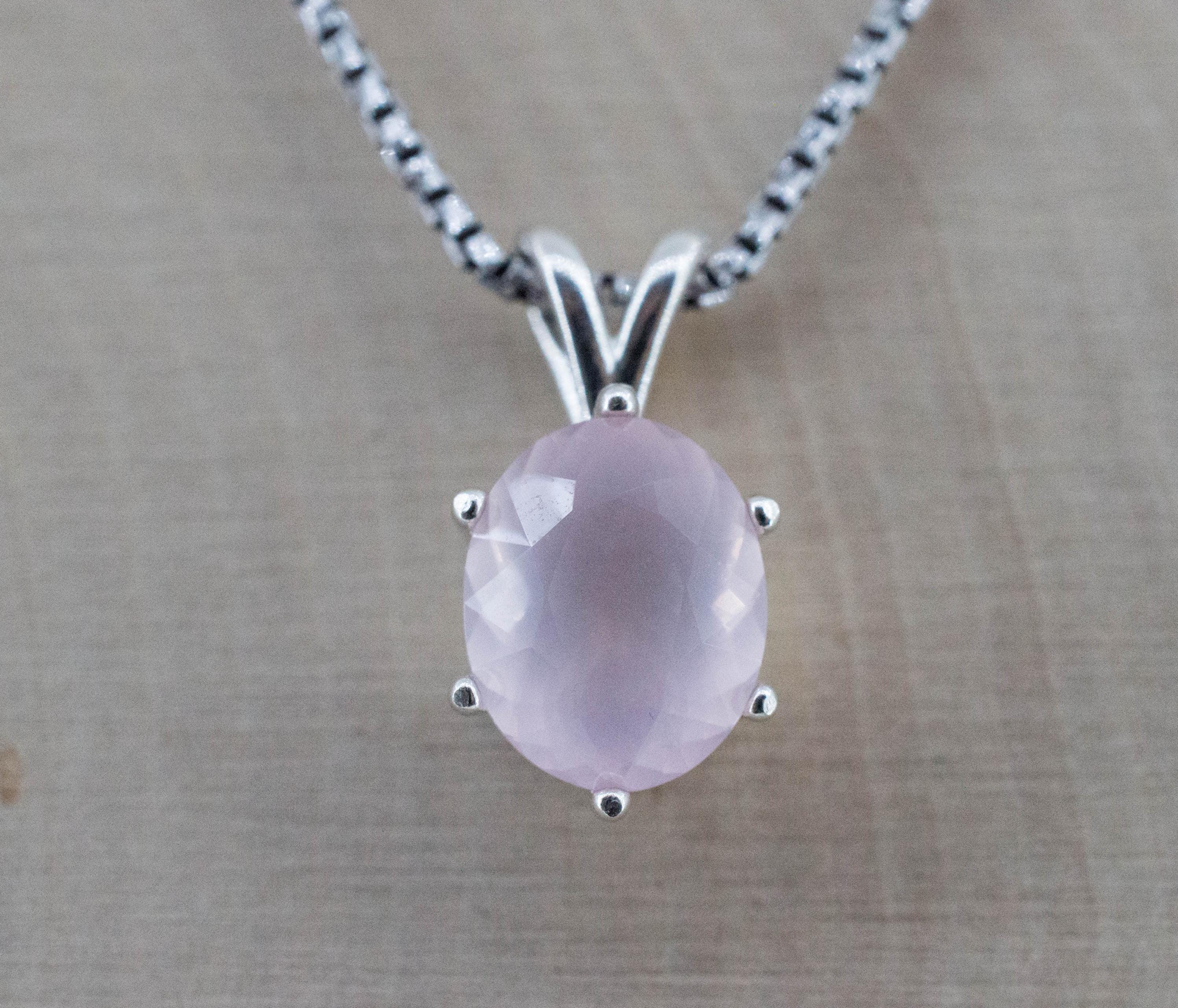 Rose Quartz Pendant; Natural Untreated Brazil Rose Quartz; 2.705cts - Mark Oliver Gems