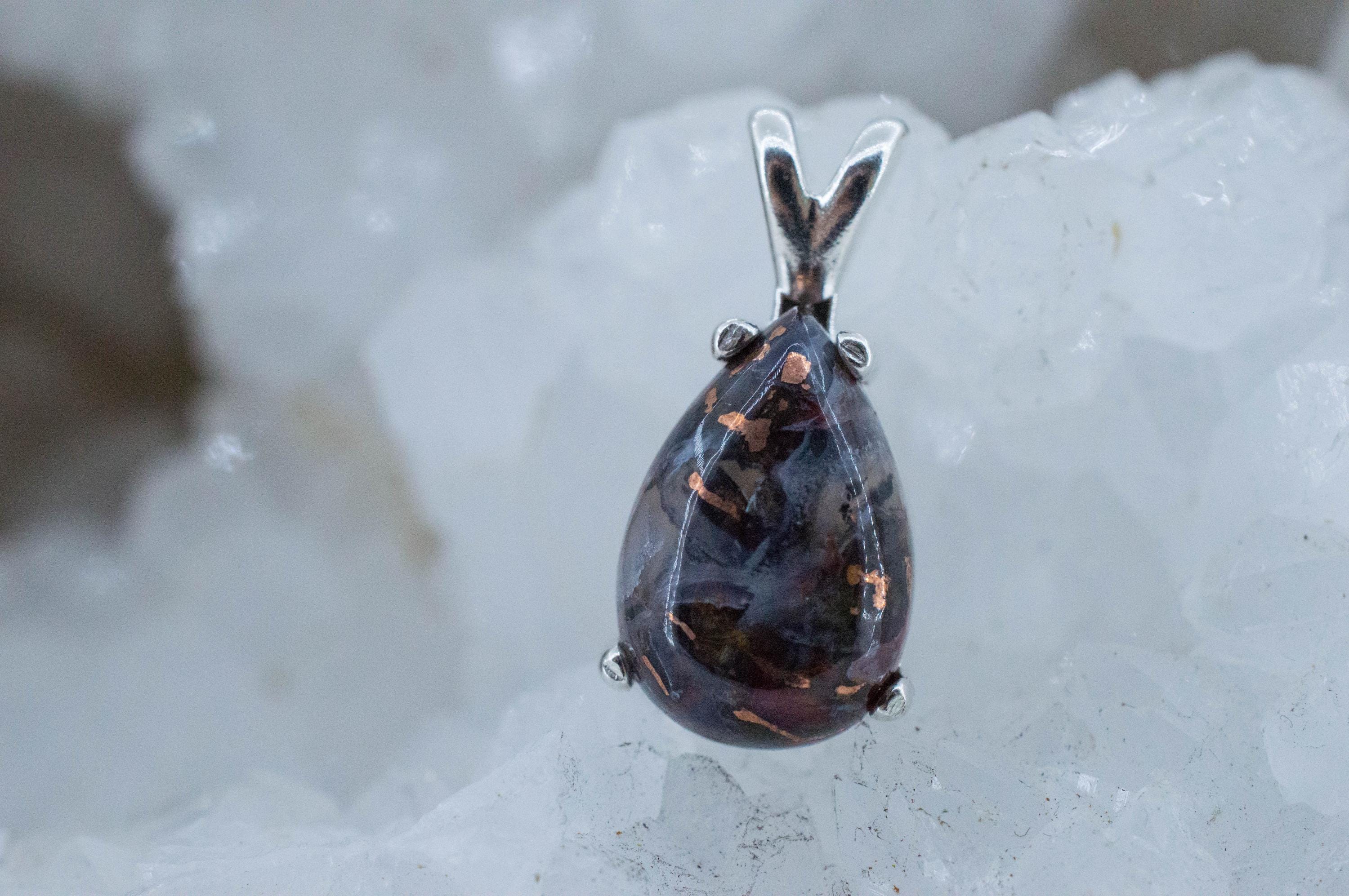 Aquadite Pendant; Natural Untreated Indonesia Aquadite™; 6.465cts - Mark Oliver Gems