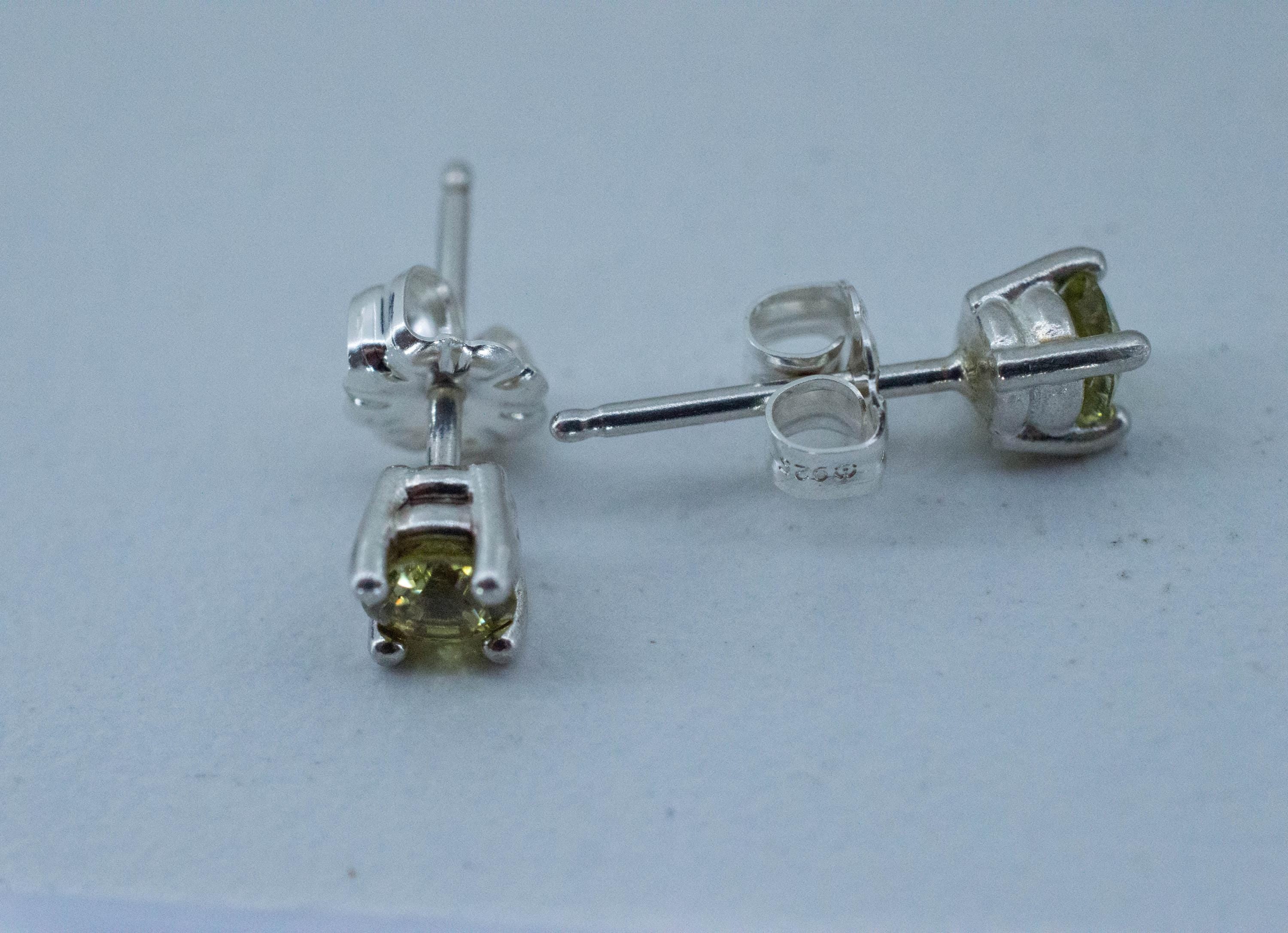 Mali Garnet Earrings; Genuine Untreated Mali Garnet; 0.505cts - Mark Oliver Gems