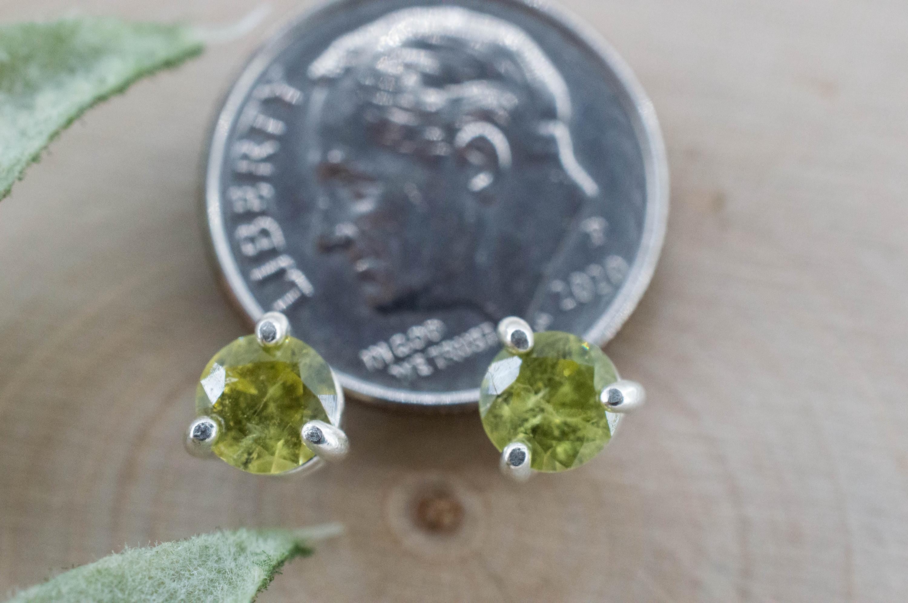 Mali Garnet Earrings; Genuine Untreated Mali Garnet; 0.965cts - Mark Oliver Gems