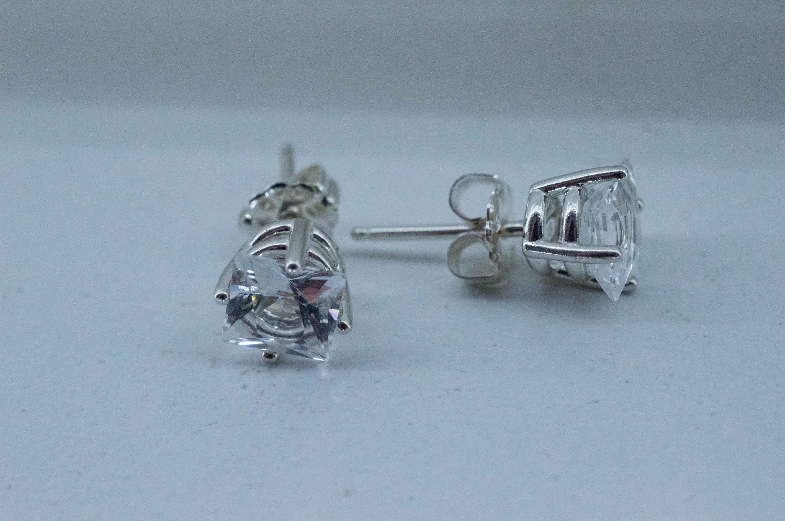 Topaz Earrings; Natural Untreated Brazil Topaz; 2.295cts