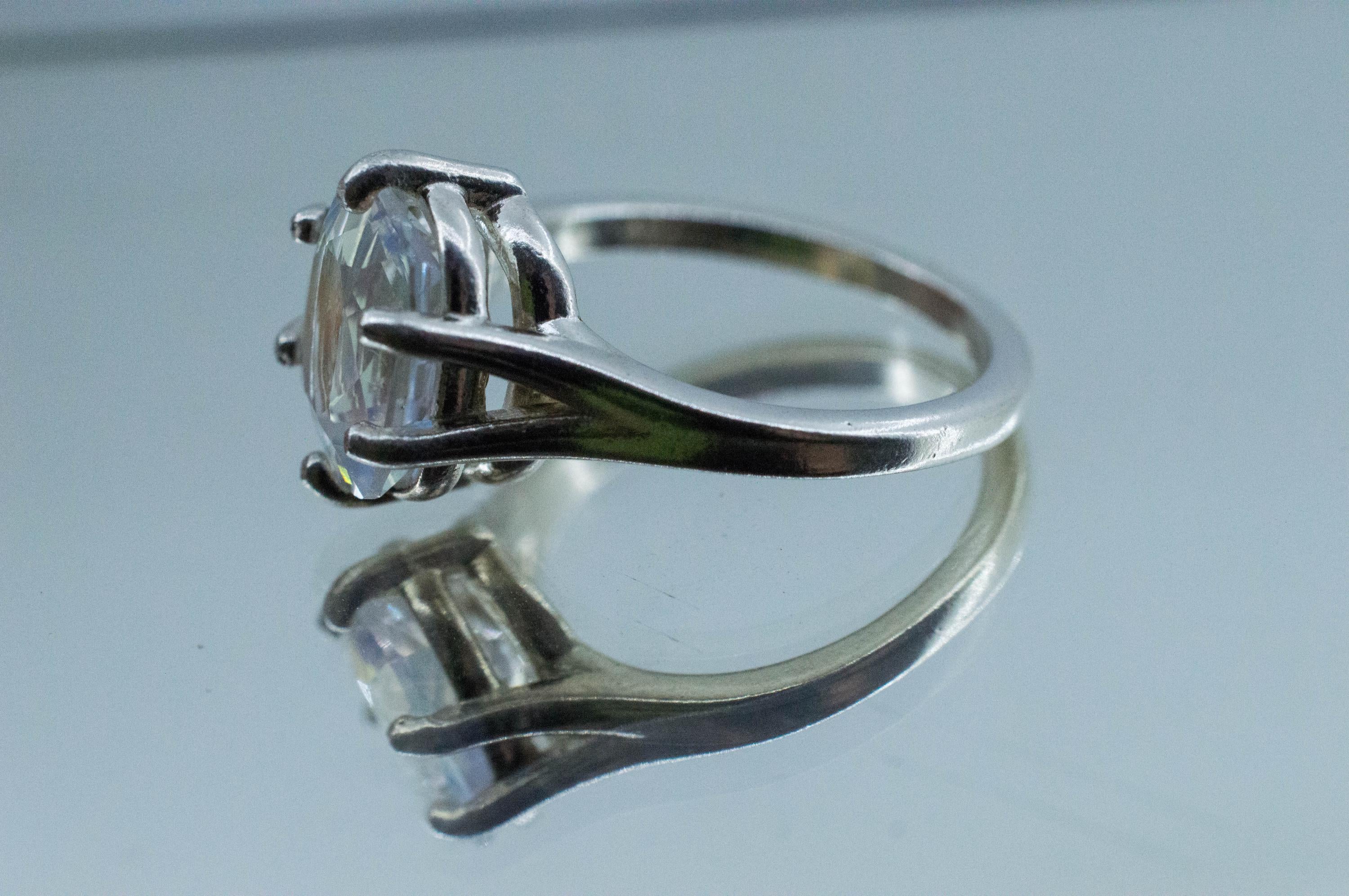 Rainbow Moonstone Ring, Natural Untreated Madagascar Moonstone; 2.790cts