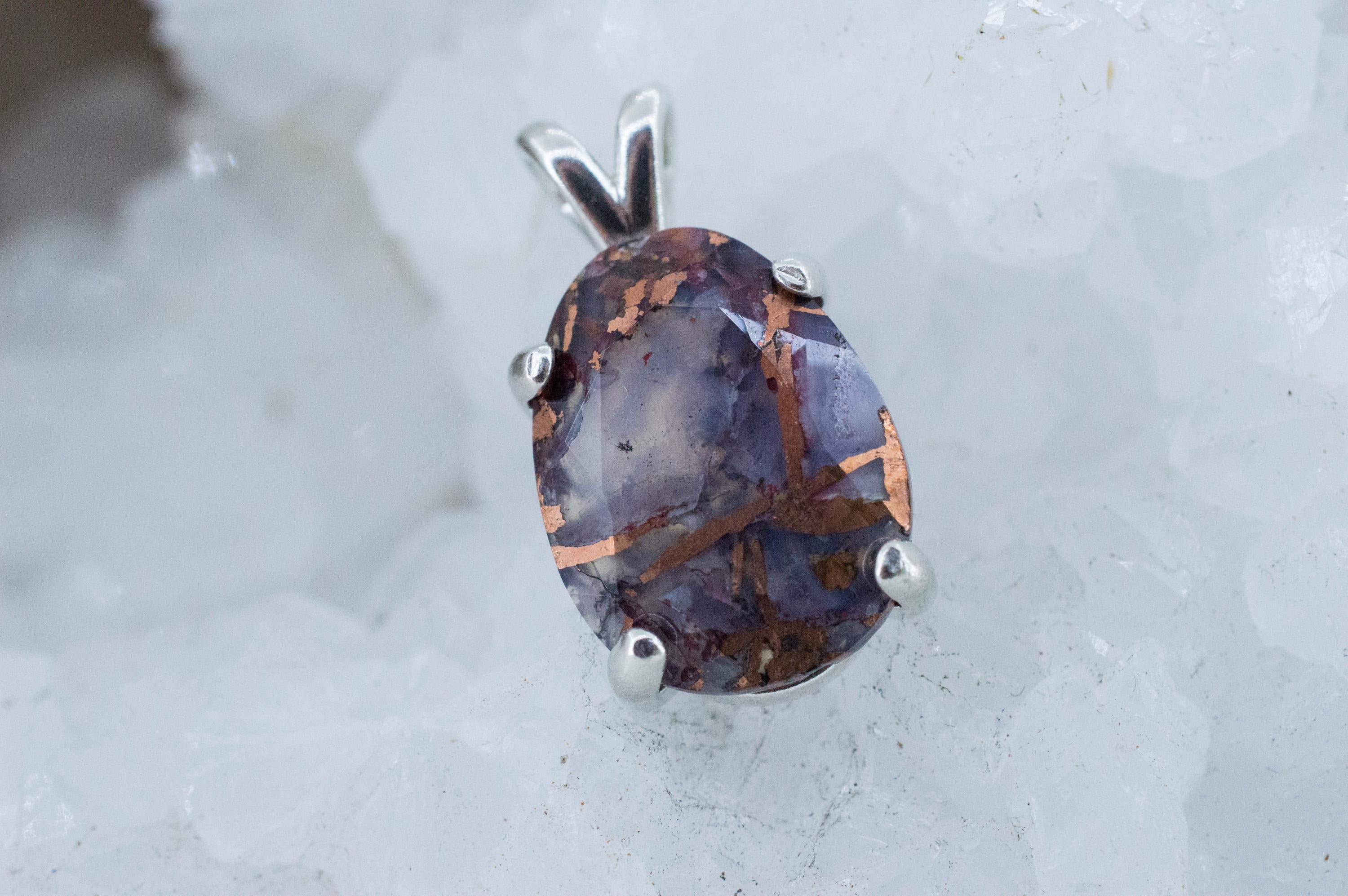 Aquadite Pendant; Natural Untreated Indonesia Aquadite™; 7.690cts - Mark Oliver Gems