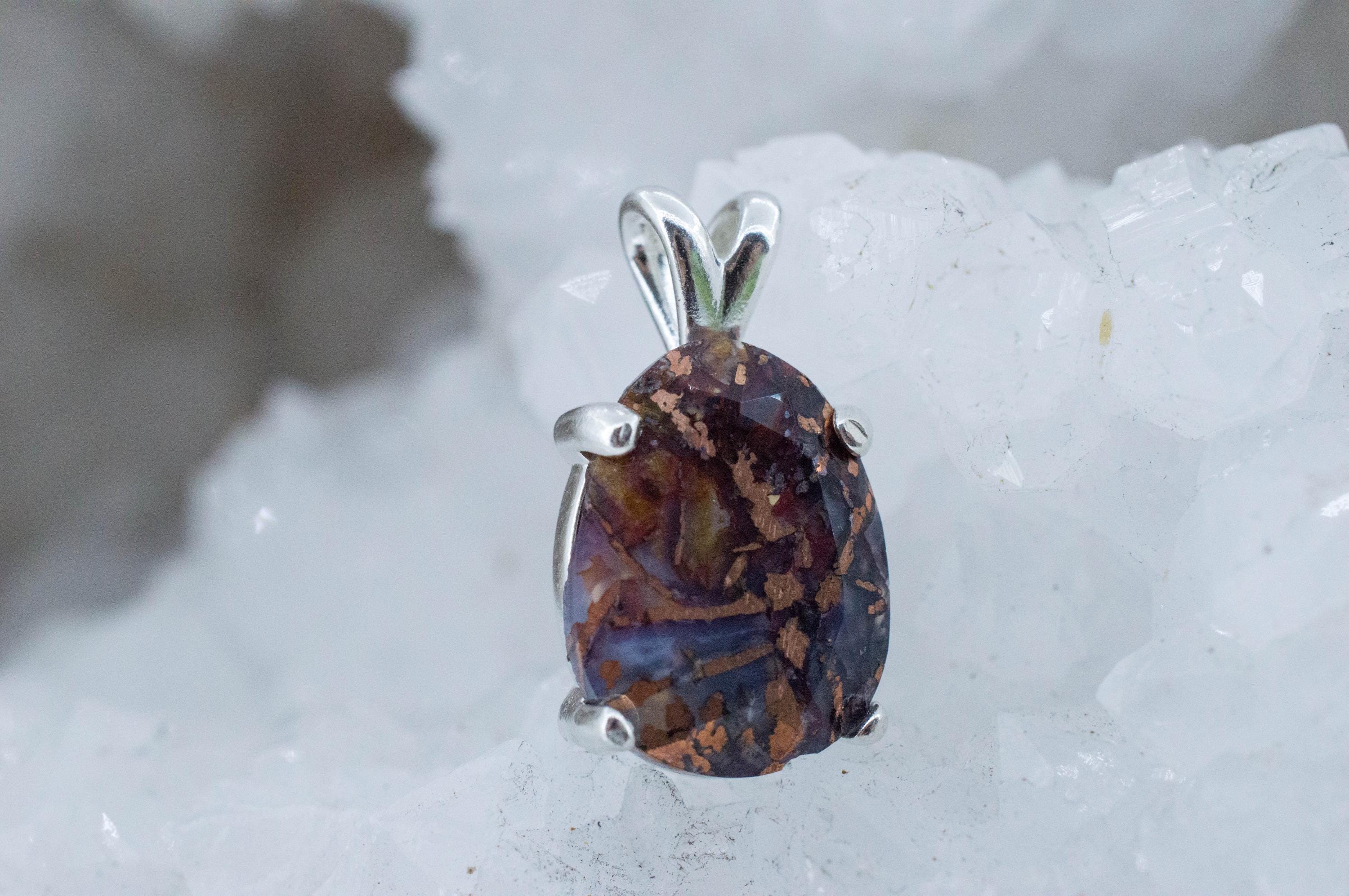 Aquadite Pendant; Natural Untreated Indonesia Aquadite™; 8.875cts - Mark Oliver Gems