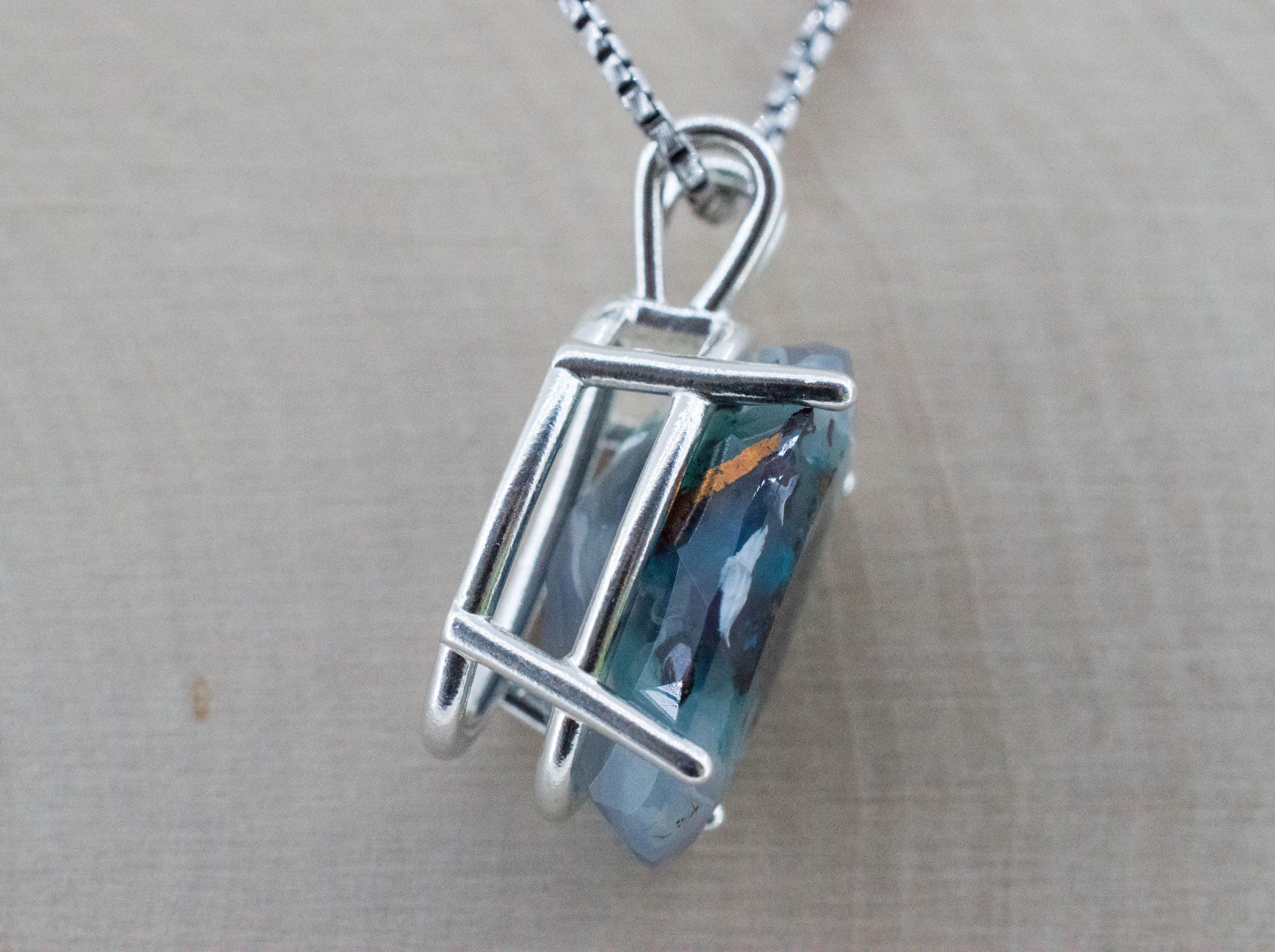 Aquadite Pendant; Natural Untreated Indonesia Aquadite™; 14.450cts - Mark Oliver Gems