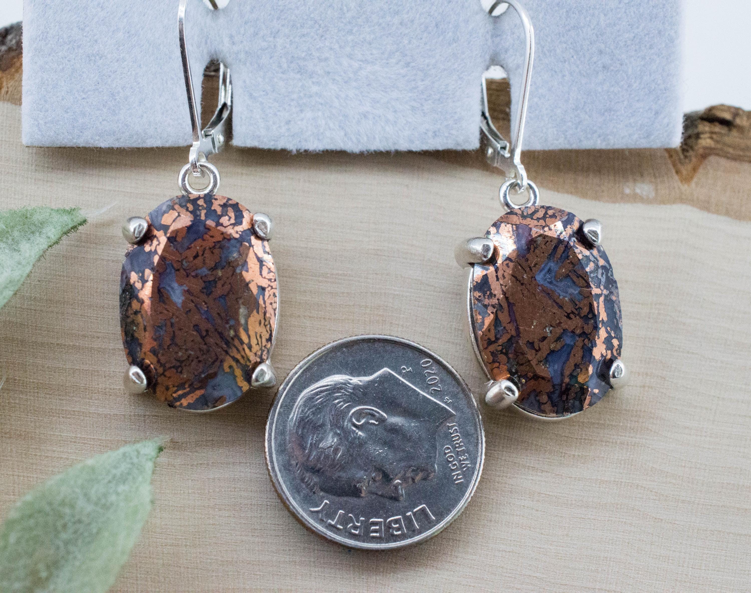 Aquadite Earrings; Natural Untreated Indonesia Aquadite™; 24.910cts - Mark Oliver Gems