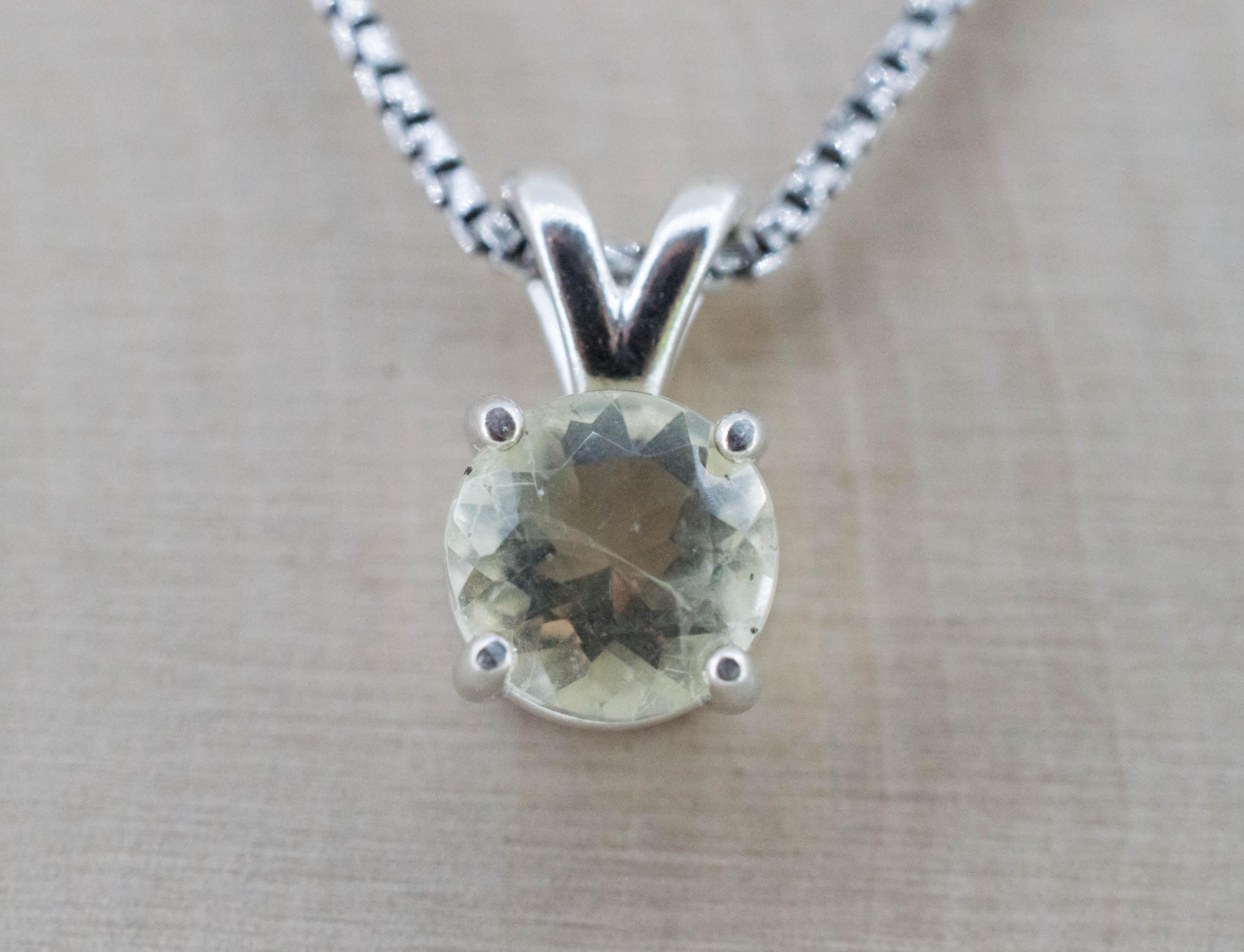 Leucite Pendant; Natural Untreated Italy Leucite; 1.410cts - Mark Oliver Gems