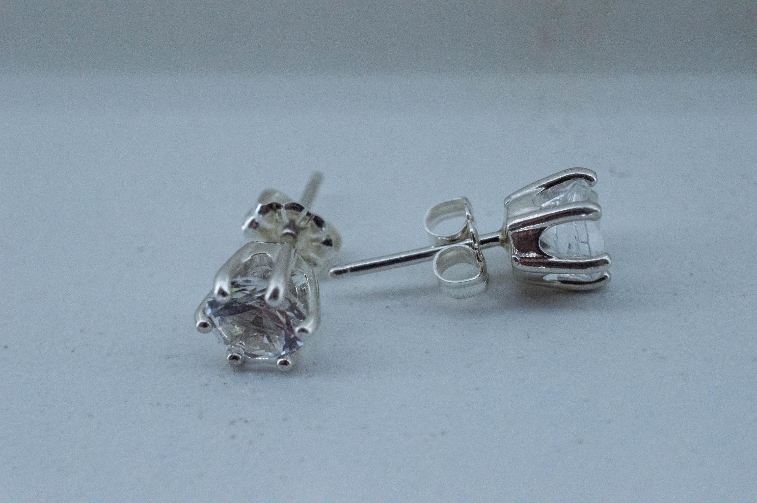 Topaz Earrings; Natural Untreated Brazil Topaz; 1.680cts