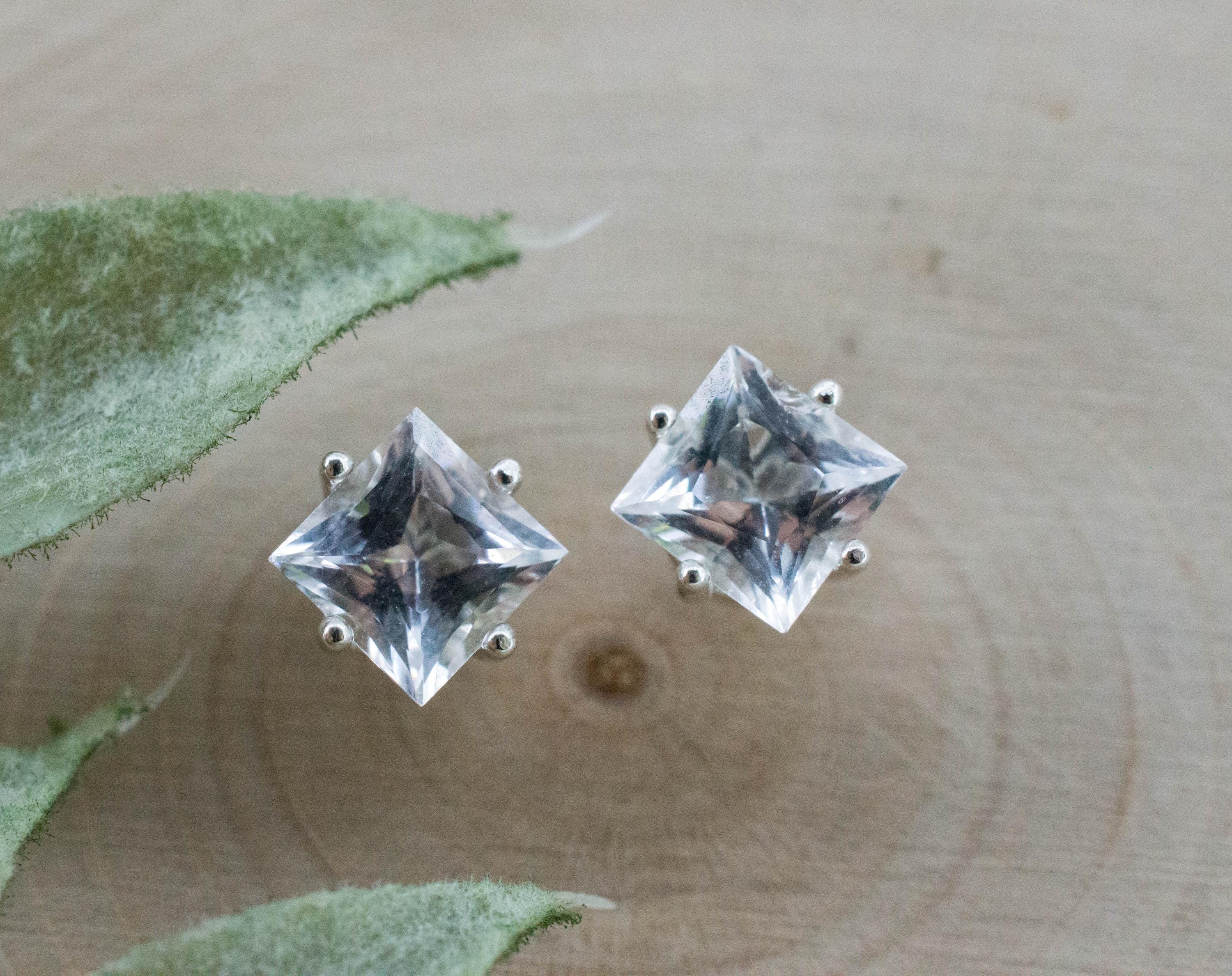 Topaz Earrings; Natural Untreated Brazil Topaz; 2.295cts