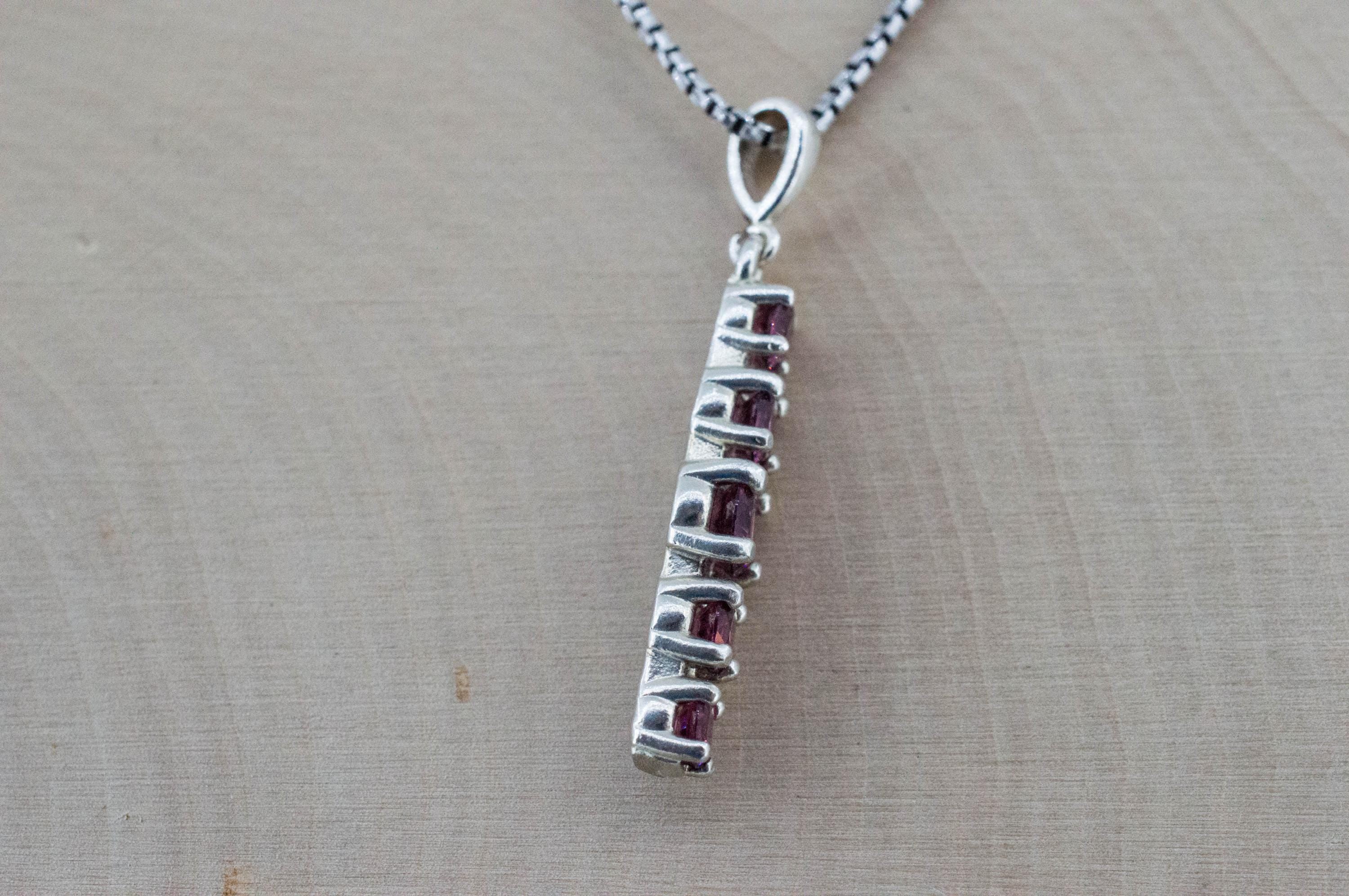 Umbalite Garnet Pendant; Natural Untreated Tanzanian Garnet; 1.650cts