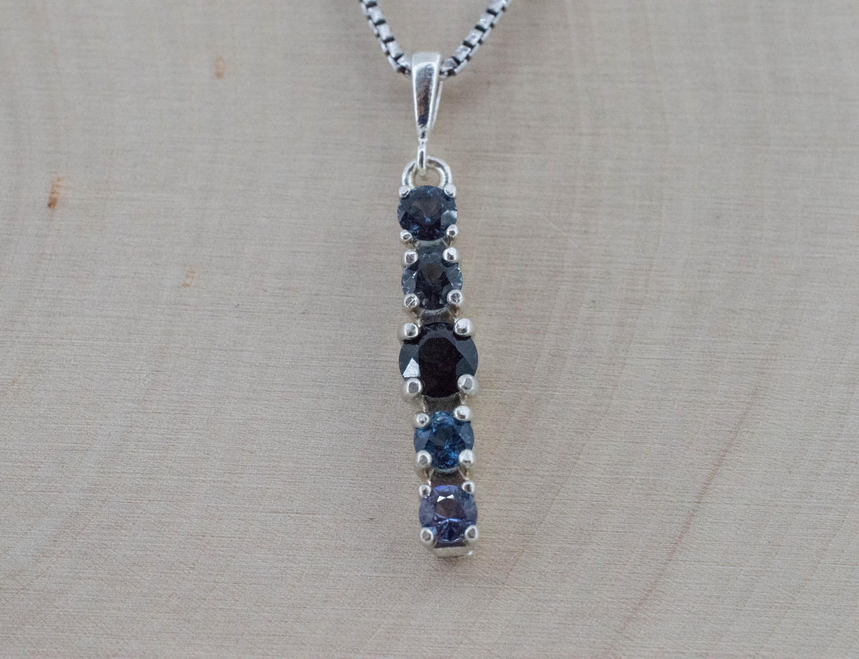 Blue Spinel Pendant; Natural Untreated Sri Lanka Spinel; 1.465cts - Mark Oliver Gems