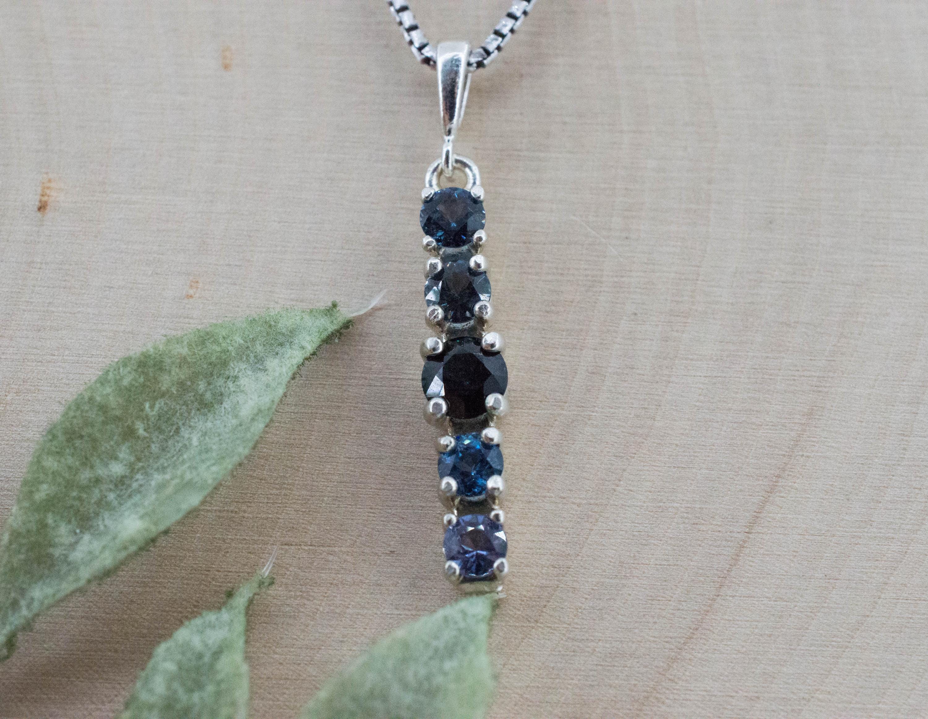 Blue Spinel Pendant; Natural Untreated Sri Lanka Spinel; 1.465cts