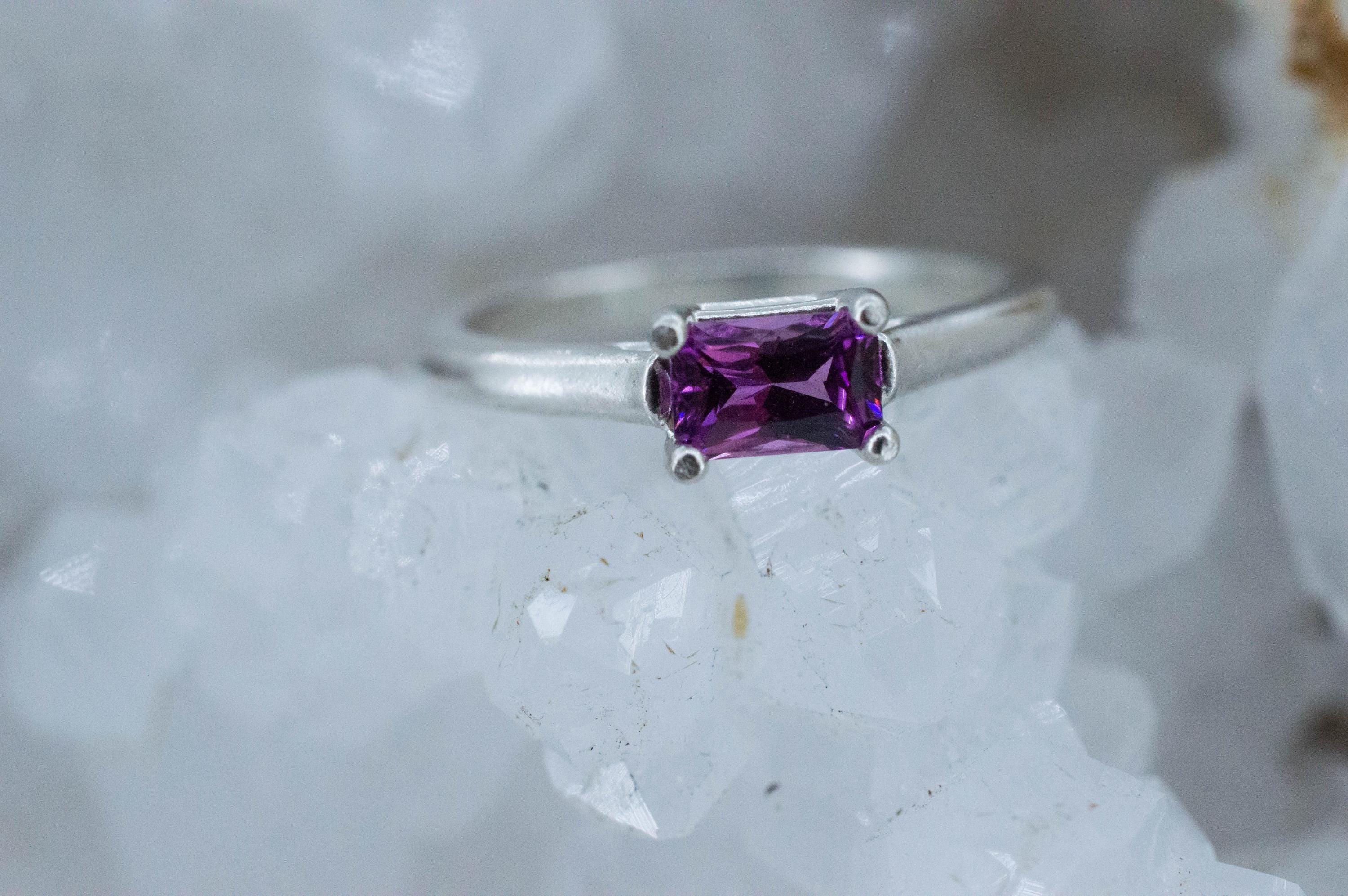 Umbalite Garnet Ring; Natural Untreated Tanzanian Garnet; 0.660cts - Mark Oliver Gems