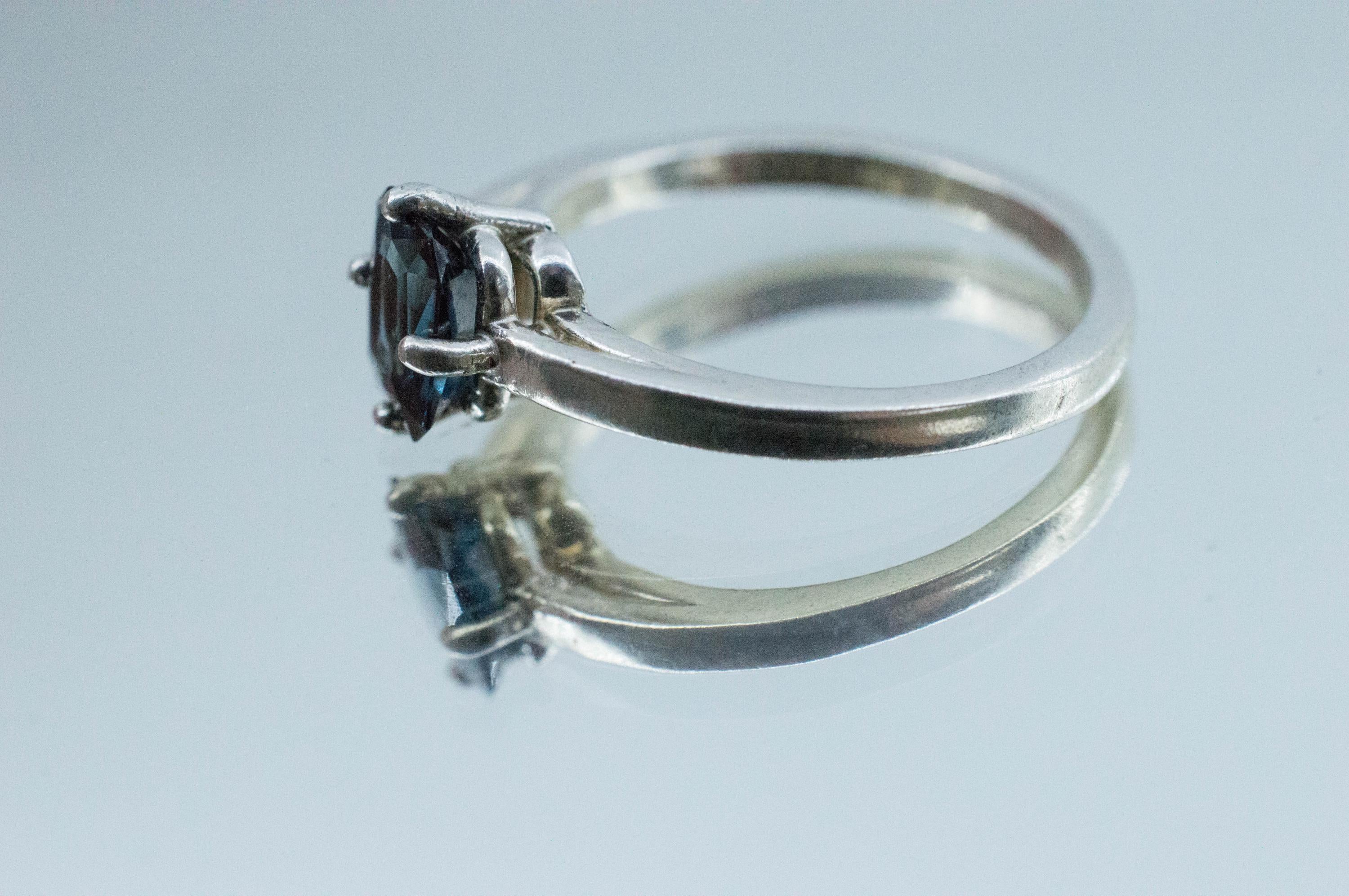 Blue Spinel Ring, Natural Untreated Sri Lanka Spinel; 1.100cts - Mark Oliver Gems