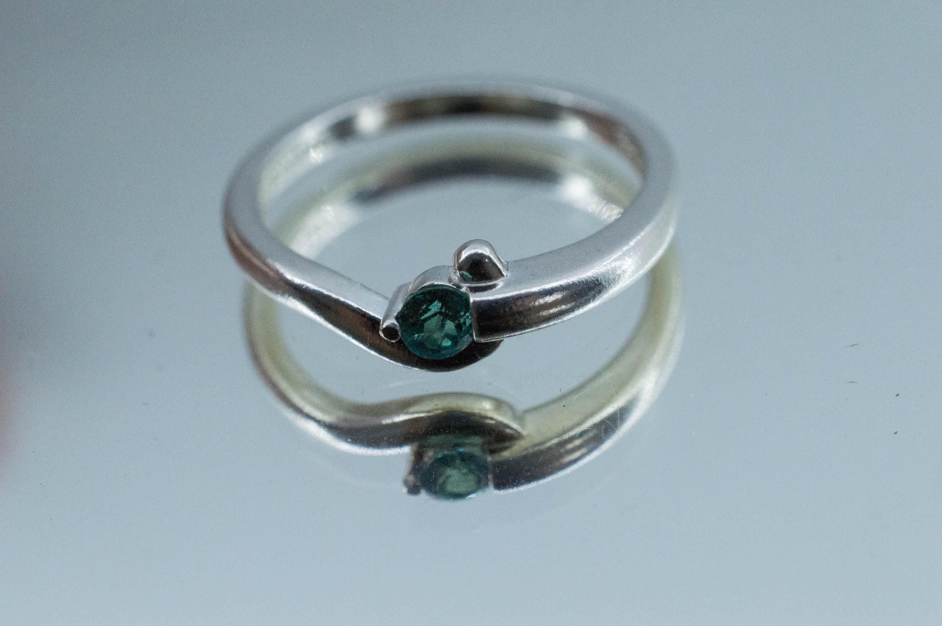 Alexandrite Ring; Natural Untreated Brazil Alexandrite; 0.260cts