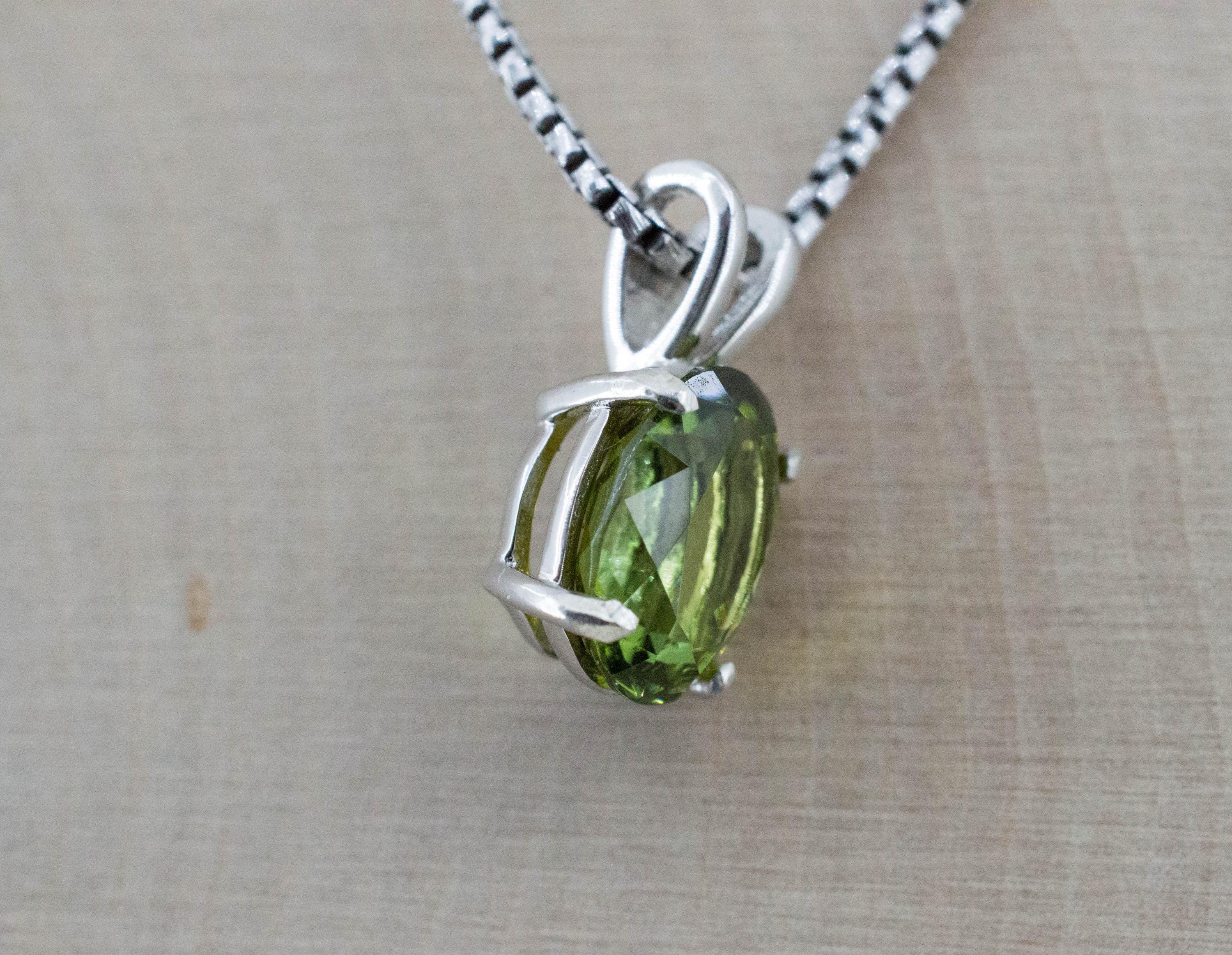 Tourmaline Pendant; Natural Untreated Brazil Dravite Tourmaline; 2.885cts - Mark Oliver Gems