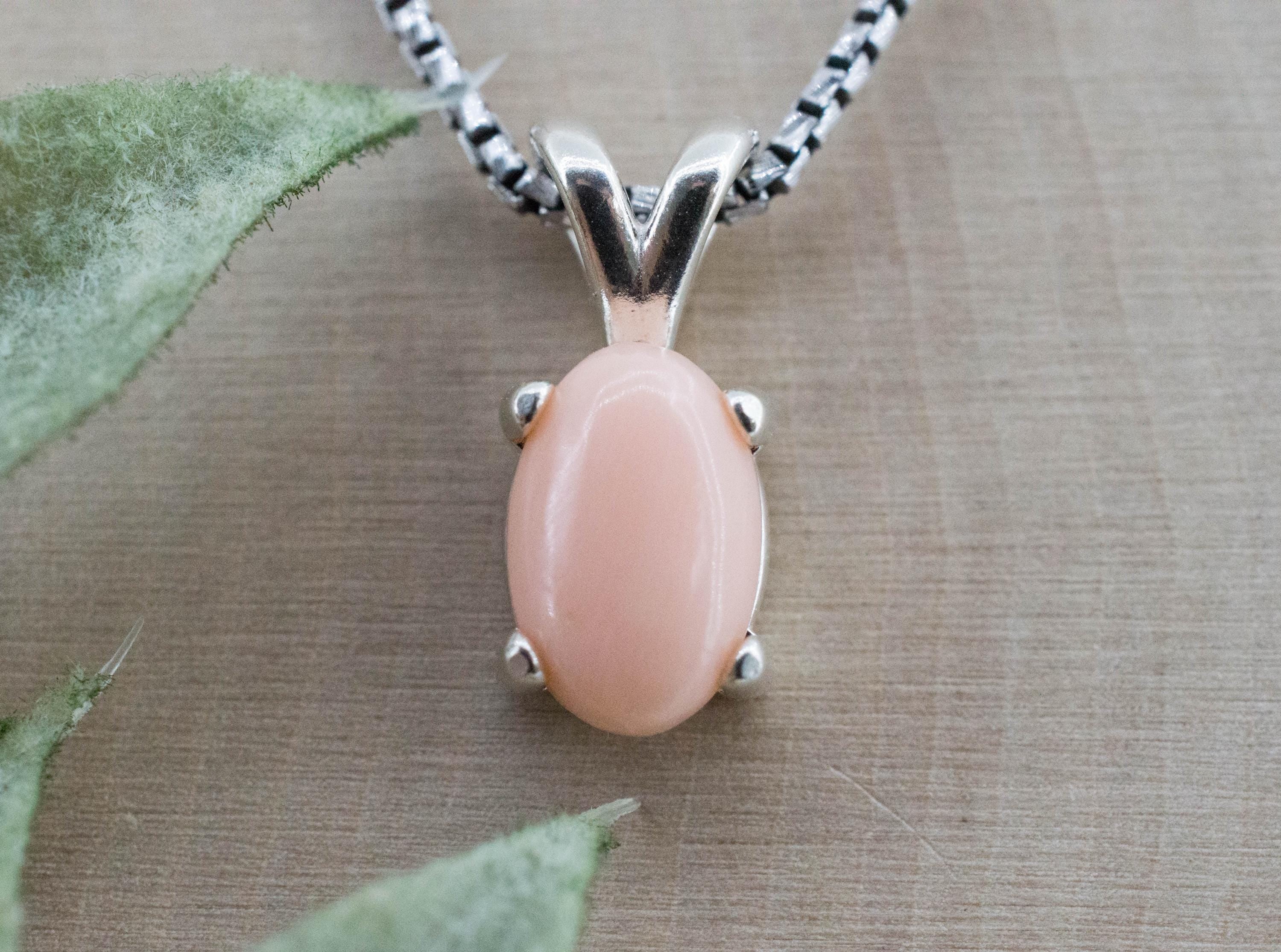 Precious Coral Pendant; Natural Untreated Taiwan Angelskin Coral; 1.590cts