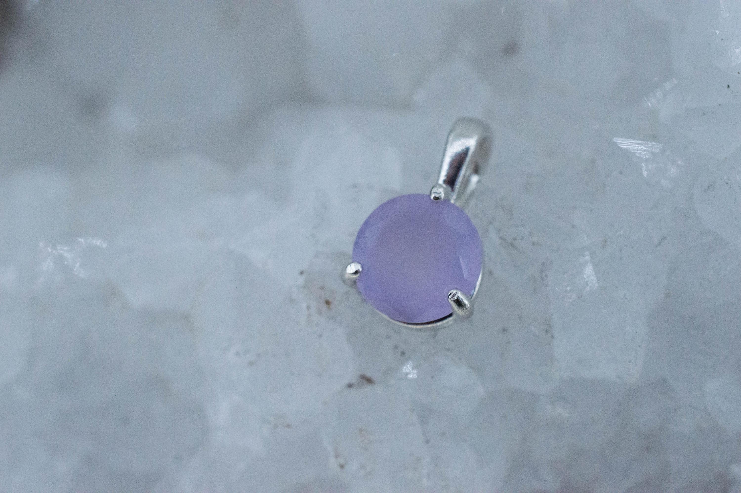 Holly Blue Agate Pendant; Natural Untreated Oregon Holley Agate; 1.360cts