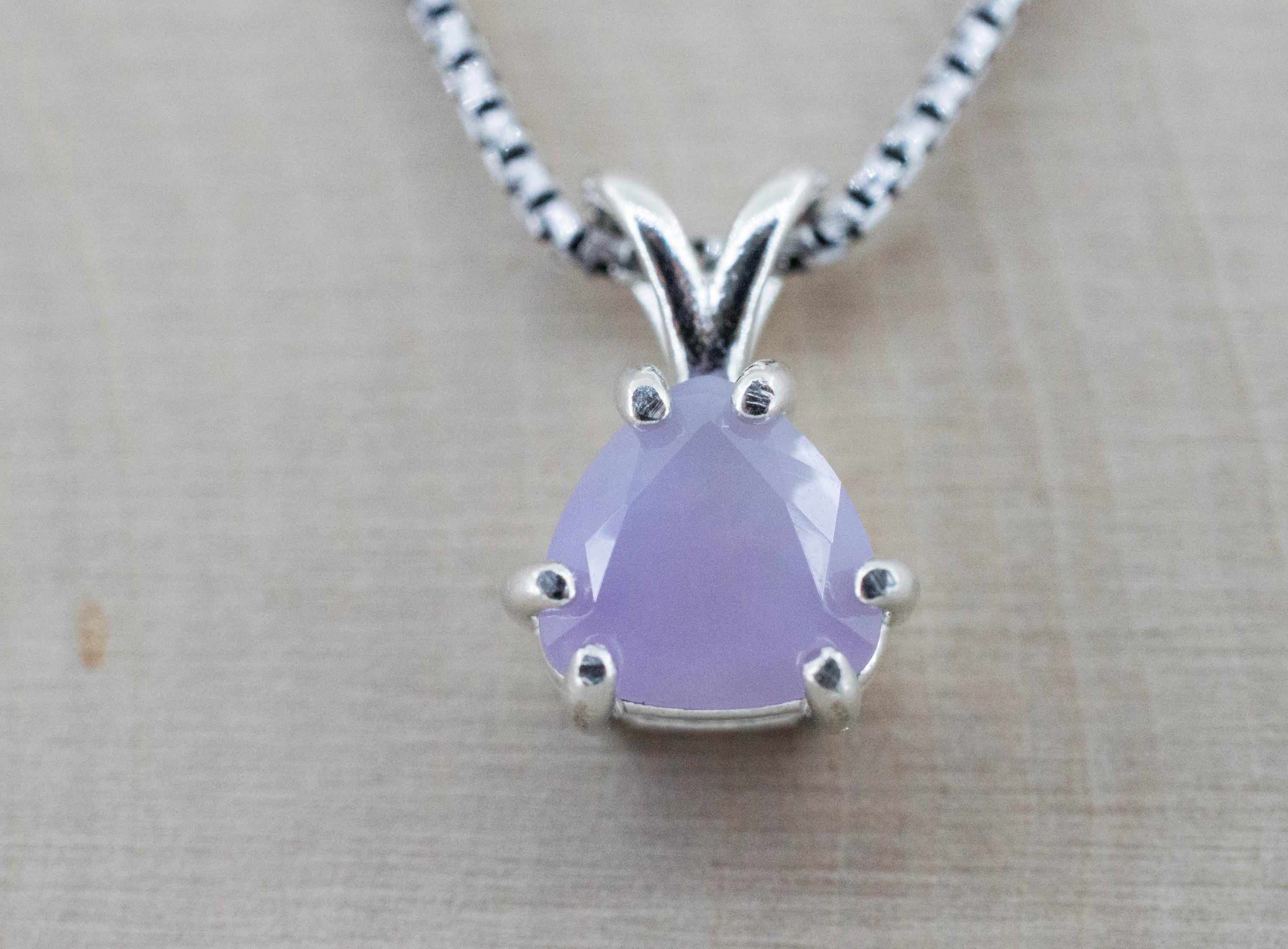 Holly Blue Agate Pendant; Natural Untreated Oregon Holley Agate; 1.615cts - Mark Oliver Gems