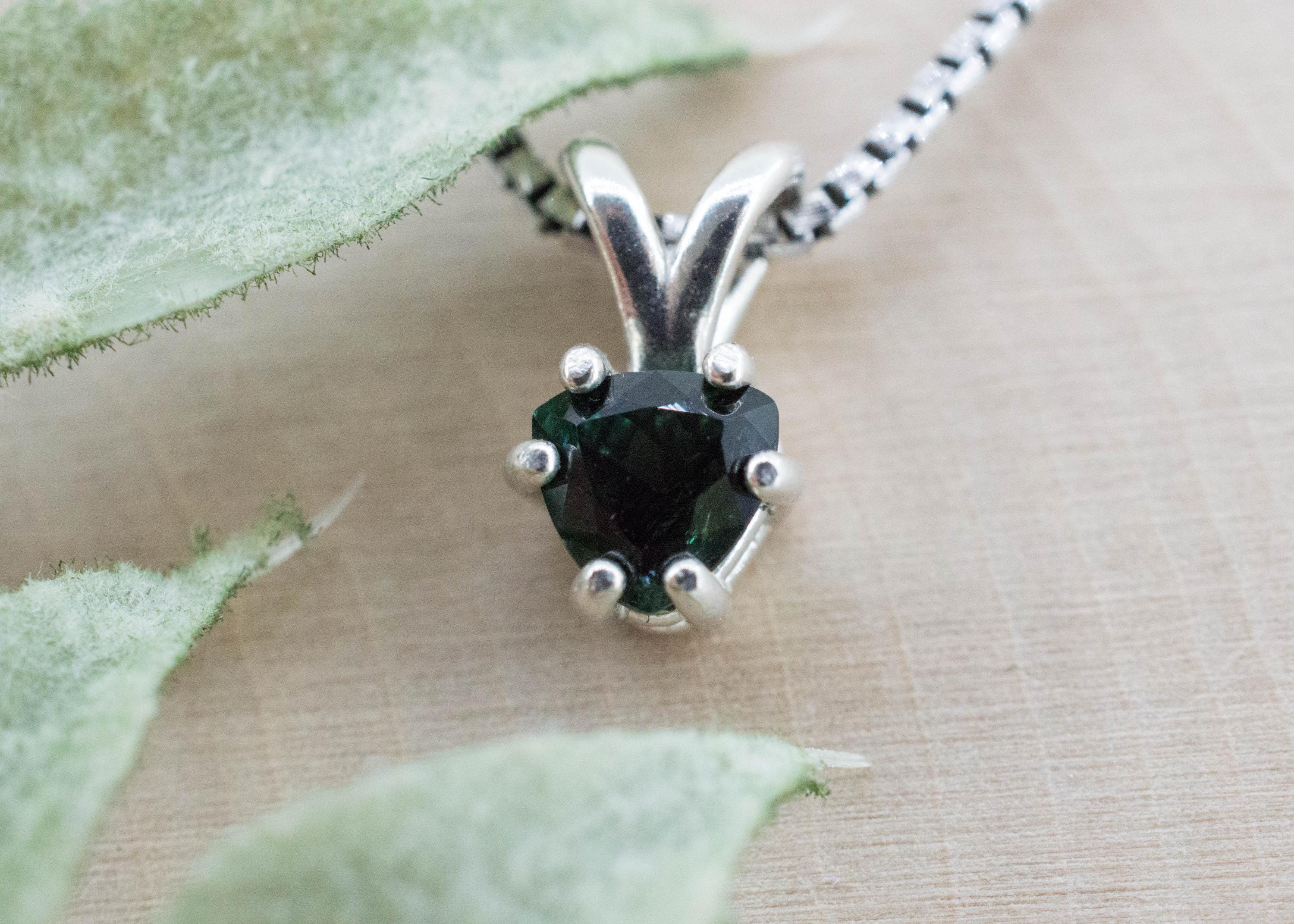 Tourmaline Pendant; Natural Untreated Brazil Dravite Tourmaline; 0.660cts - Mark Oliver Gems