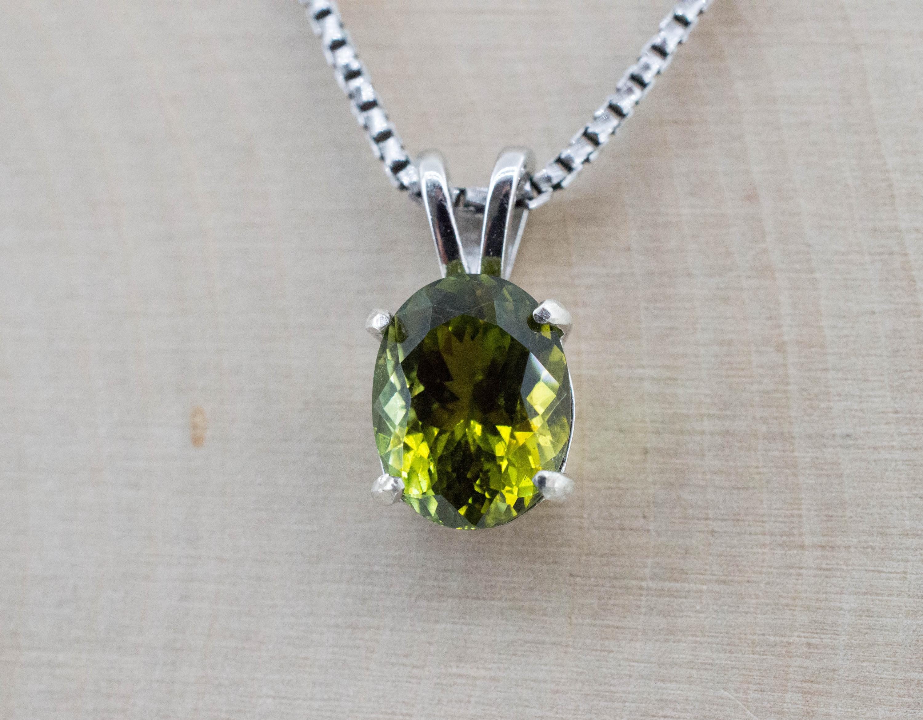 Tourmaline Pendant; Natural Untreated Brazil Dravite Tourmaline; 2.885cts - Mark Oliver Gems