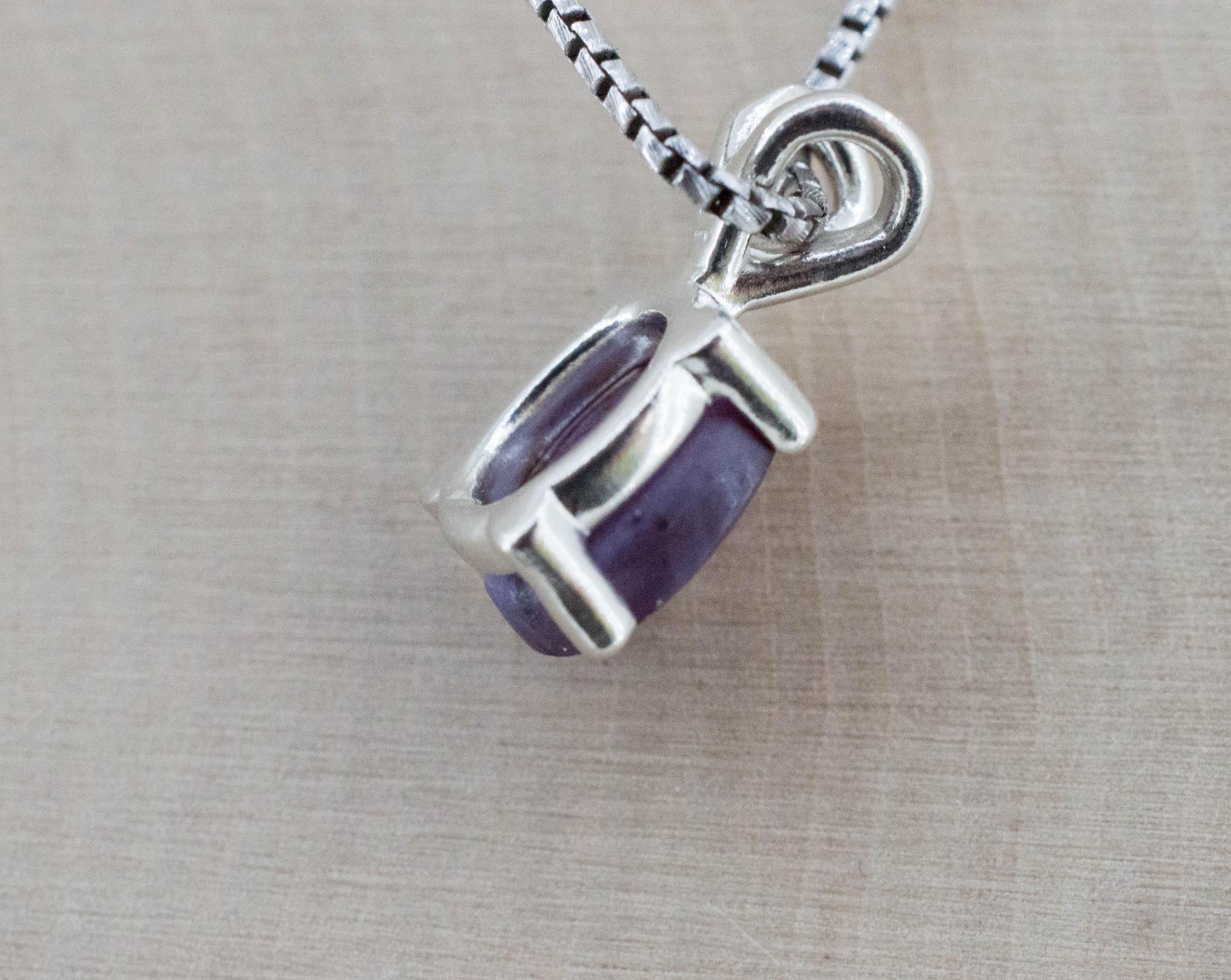 Star Ruby Pendant; Natural Untreated India Ruby; 4.270cts - Mark Oliver Gems