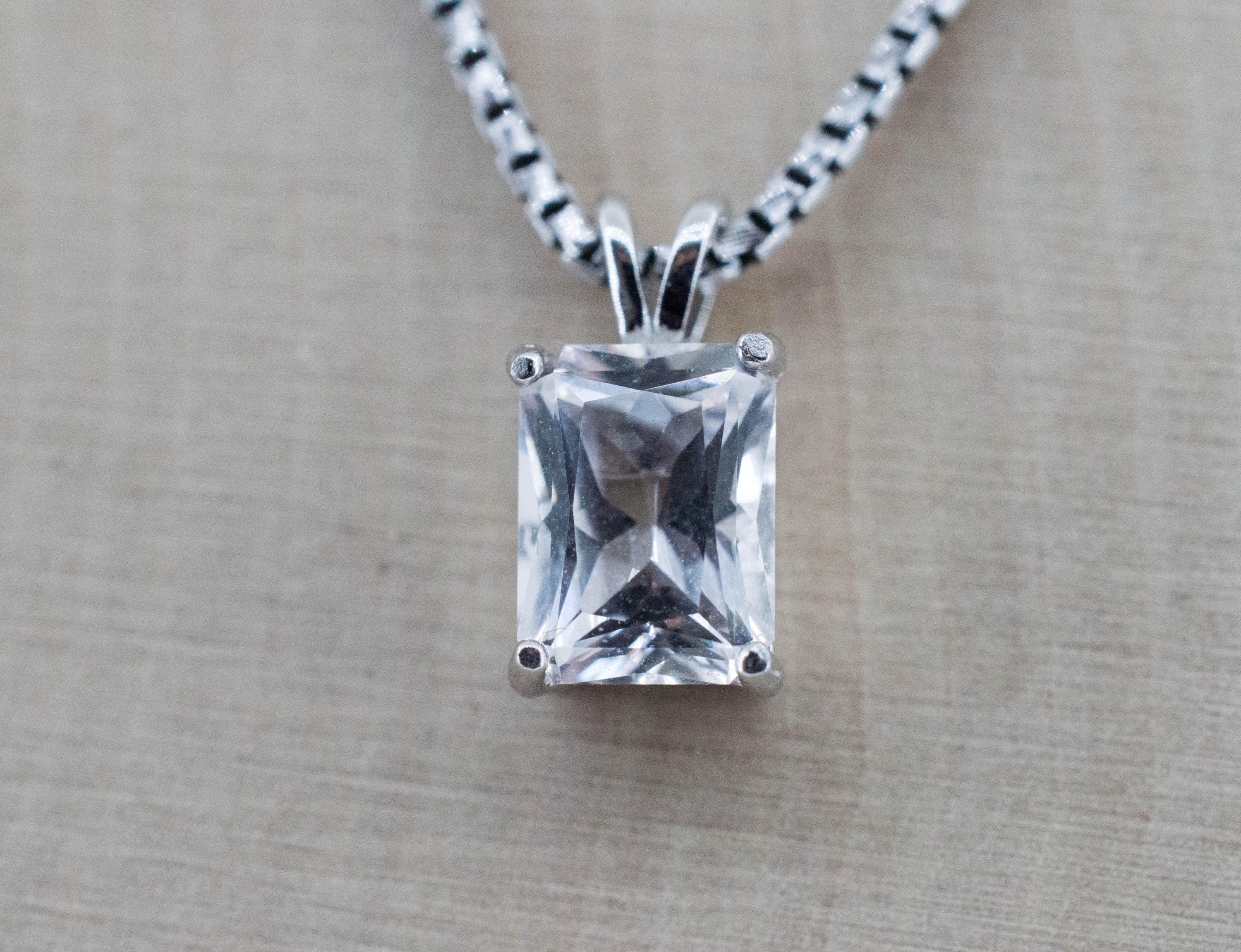 Danburite Pendant; Natural Untreated Mexico Danburite; 1.540cts